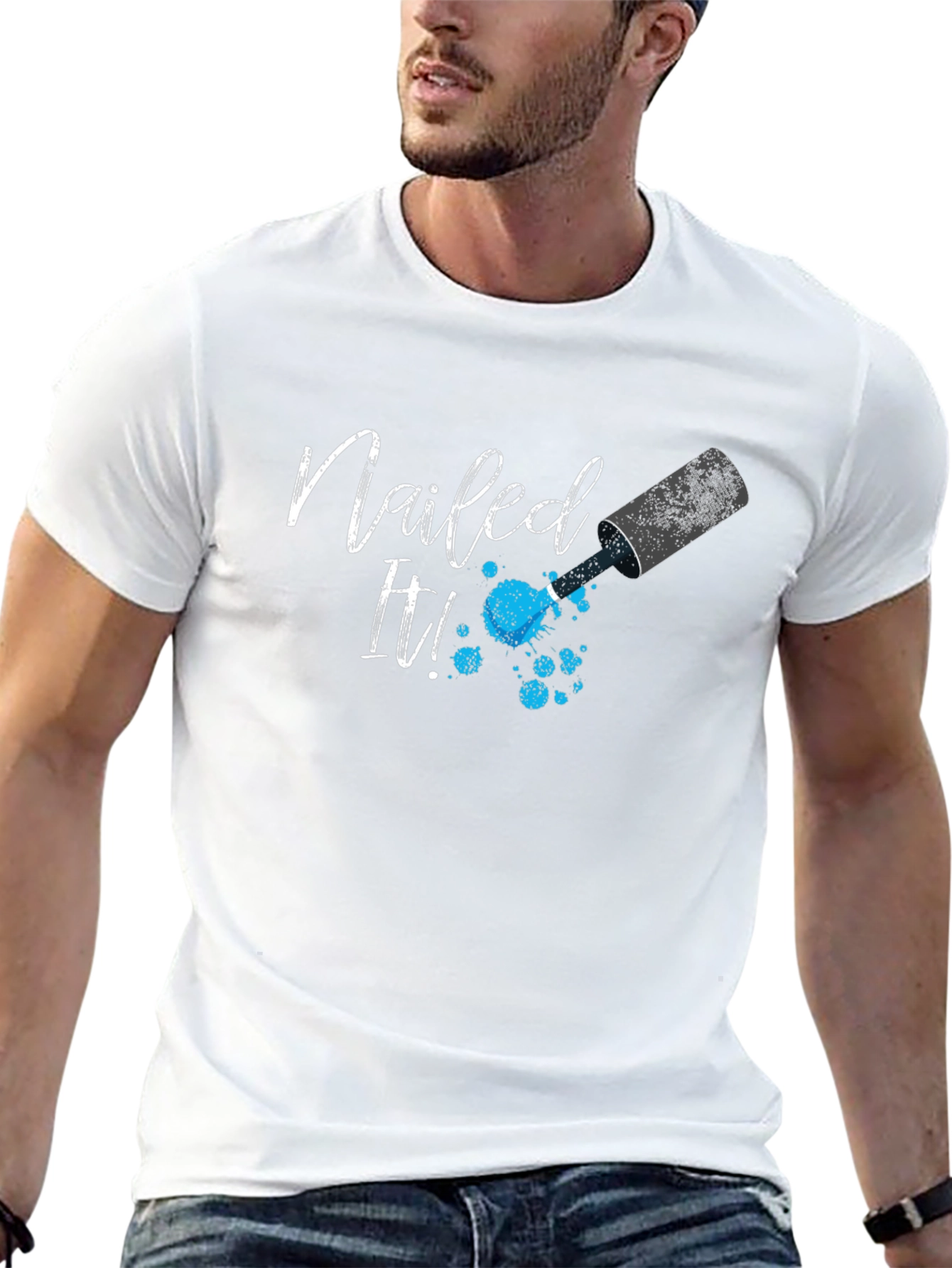 Nailed It T-Shirt Nail Polish Fashion Tee
