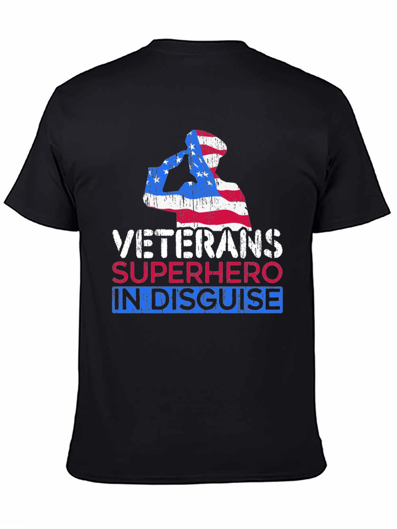Veterans Superhero in Disguise Graphic Tee