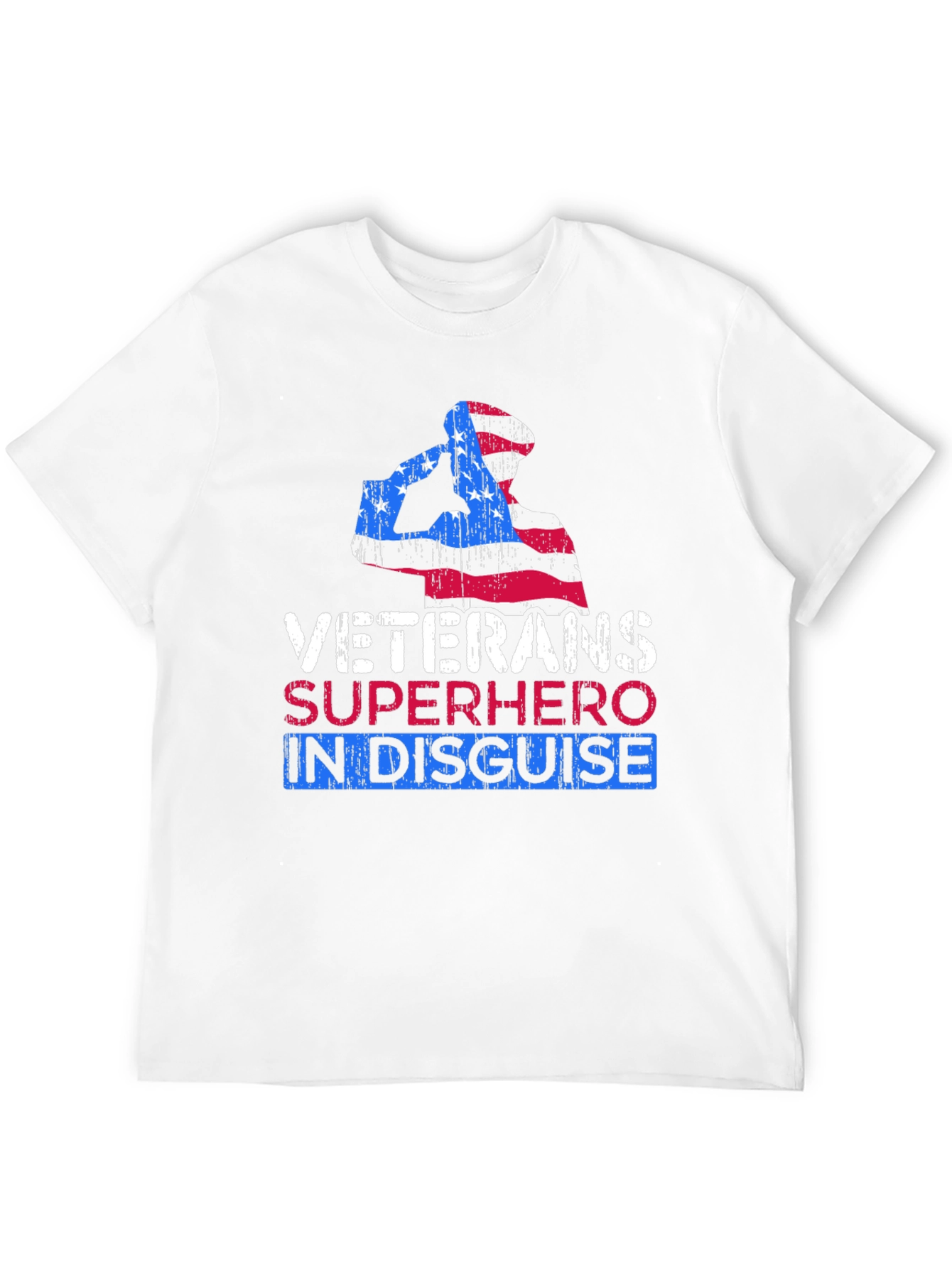 Veterans Superhero in Disguise Graphic Tee