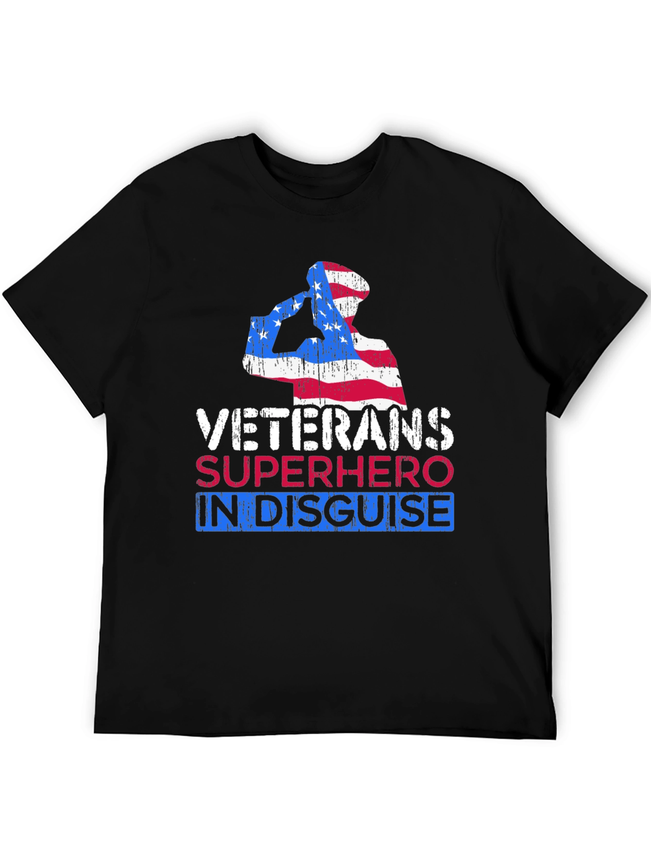 Veterans Superhero in Disguise Graphic Tee