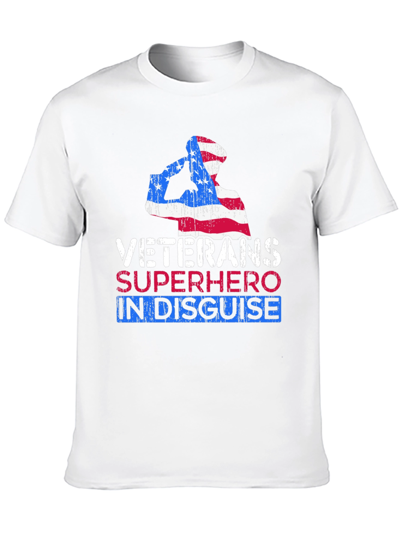 Veterans Superhero in Disguise Graphic Tee