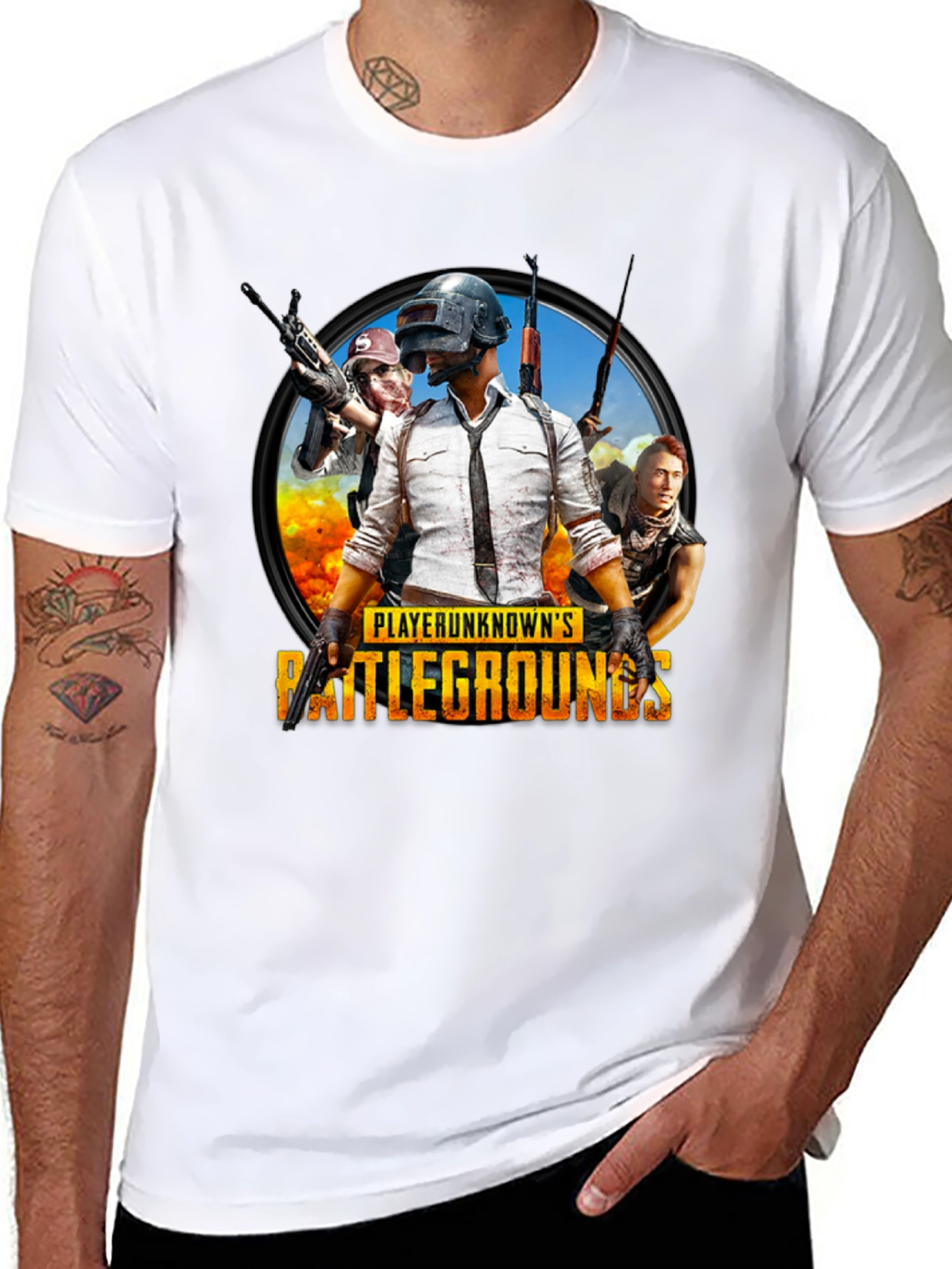 PUBG Battlegrounds T-Shirt - Gamer Style