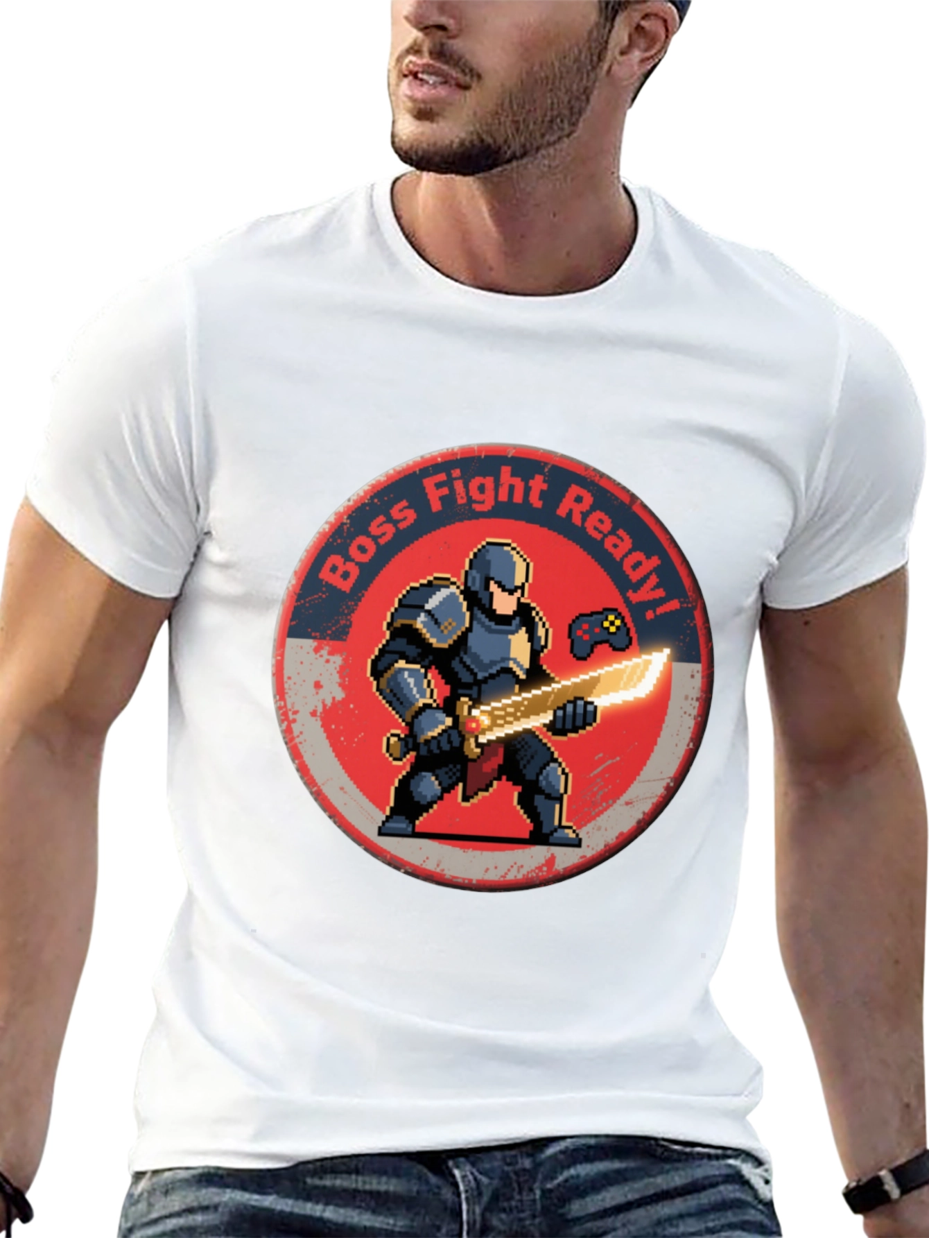 Boss Fight Ready! Graphic T-Shirt