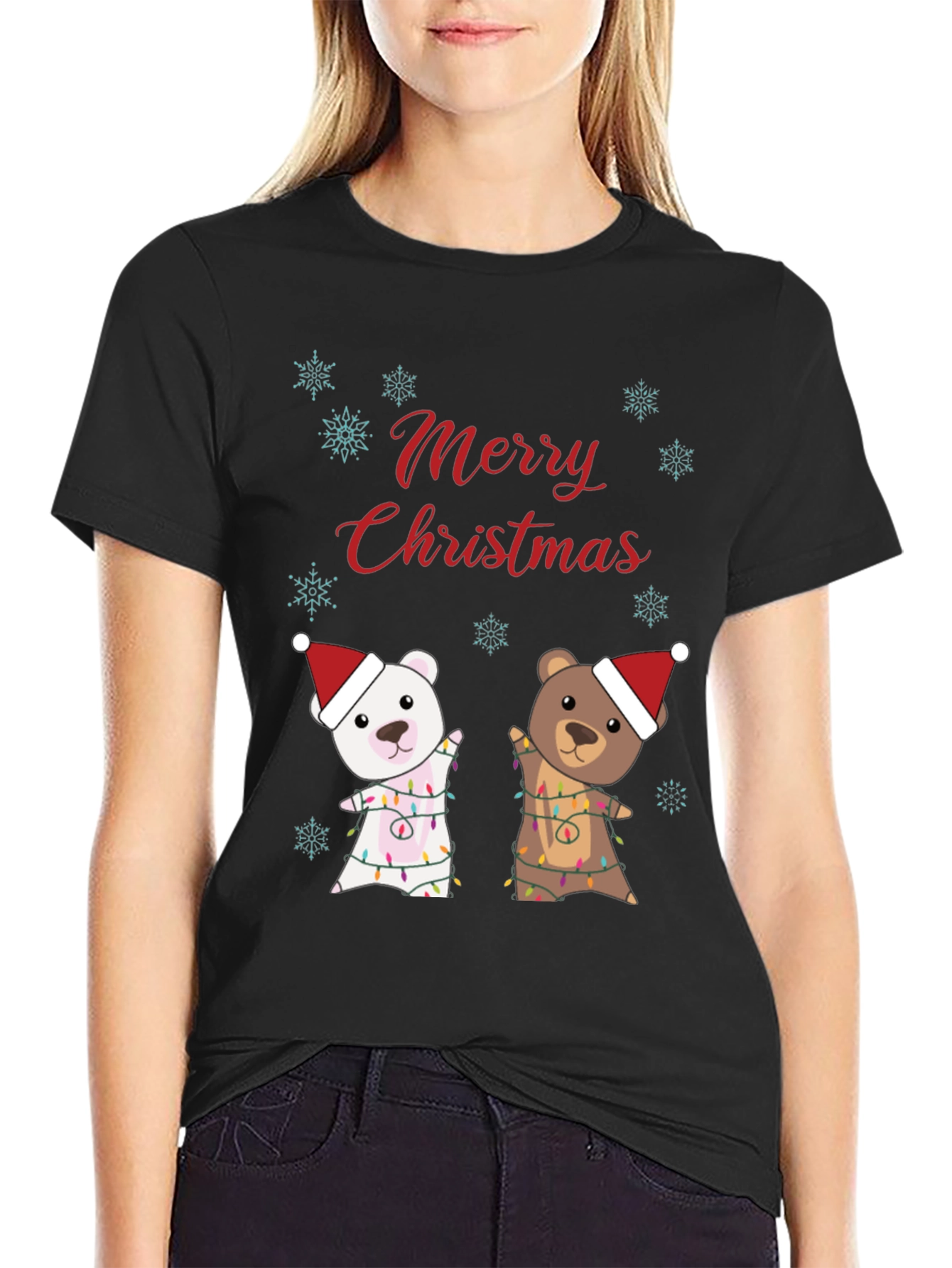 Merry Christmas Bear T-Shirt