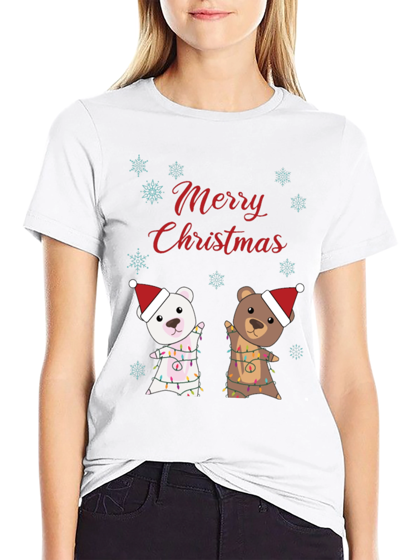 Merry Christmas Bear T-Shirt