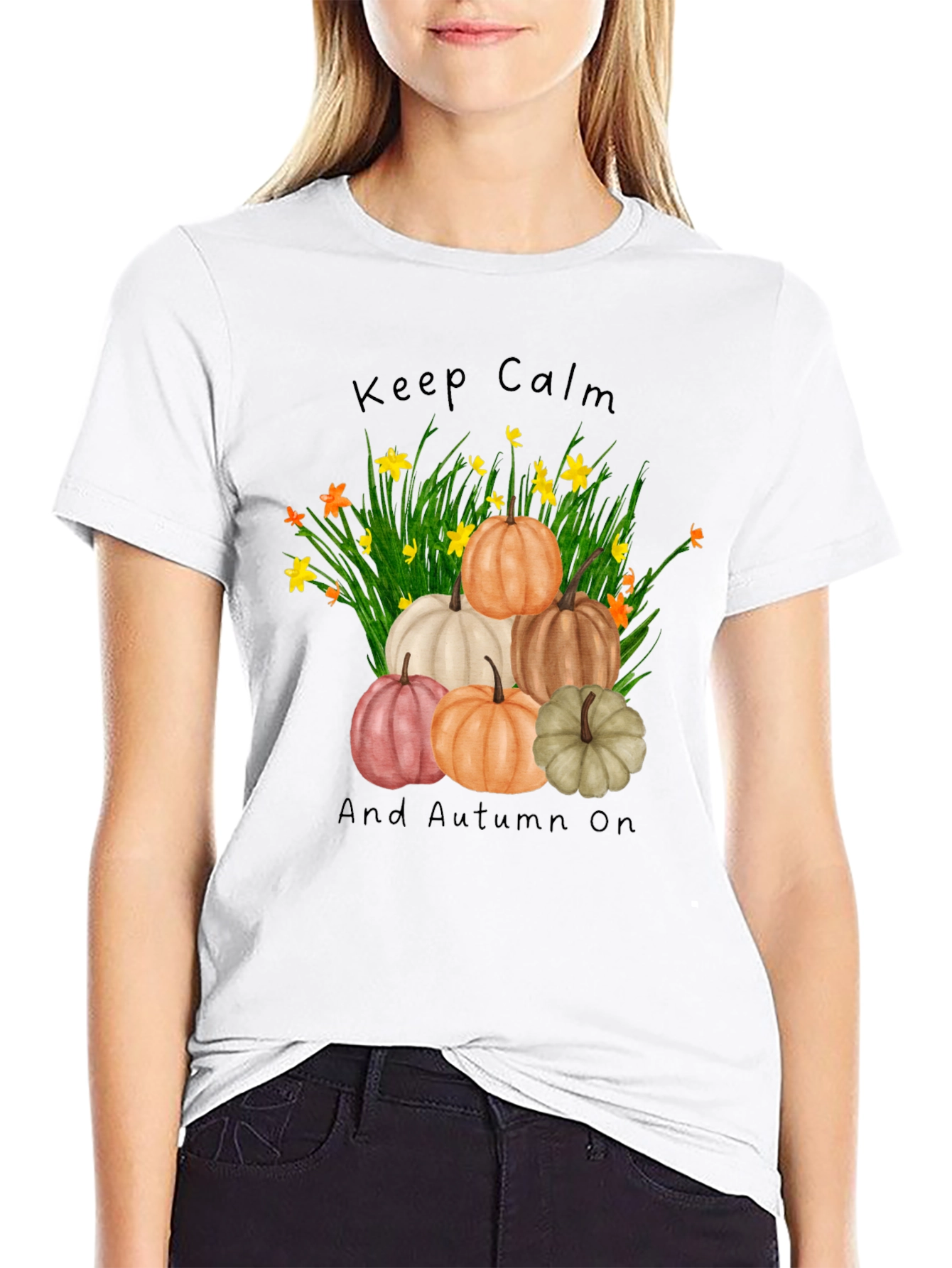 Keep Calm and Autumn On T-Shirt