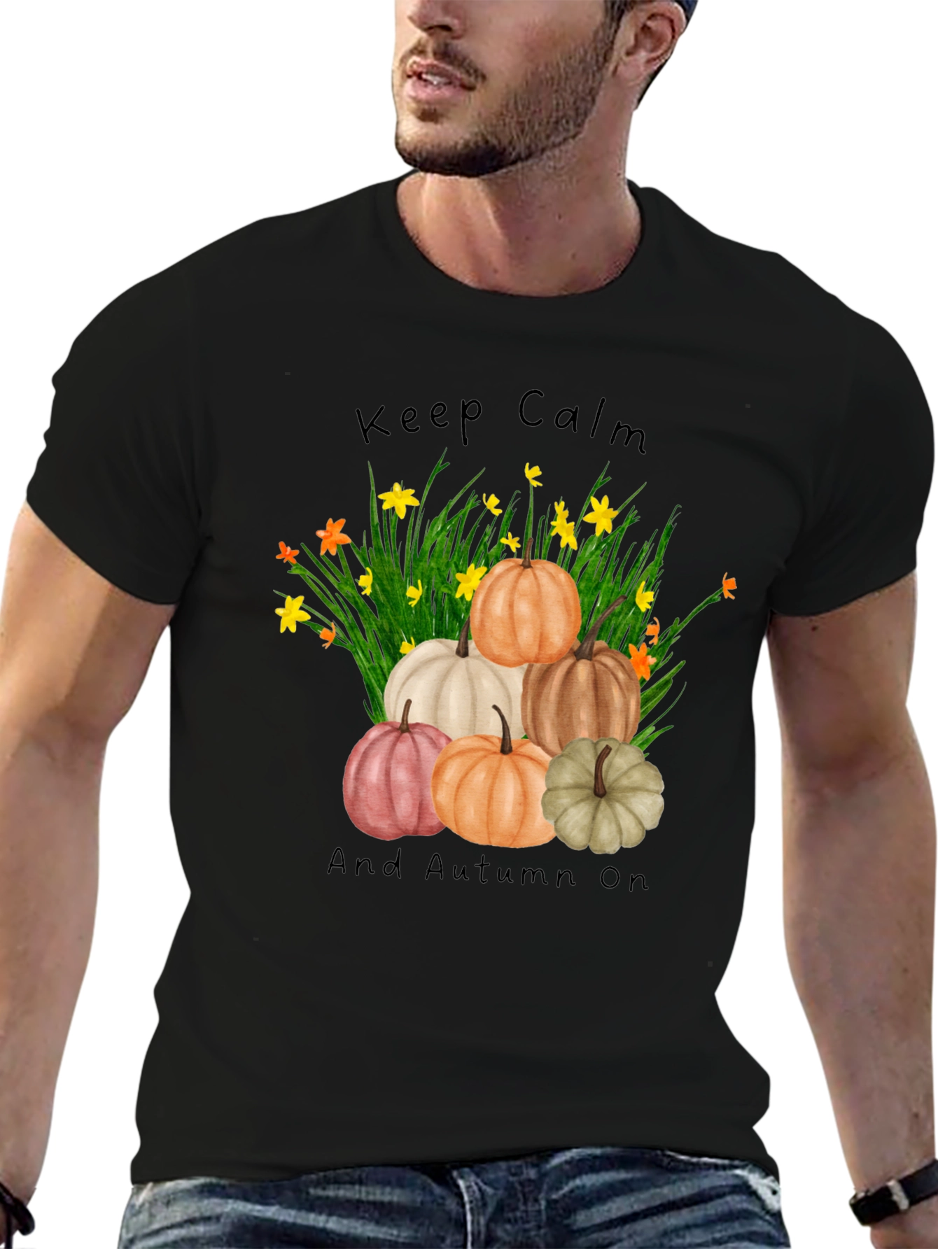 Keep Calm and Autumn On T-Shirt