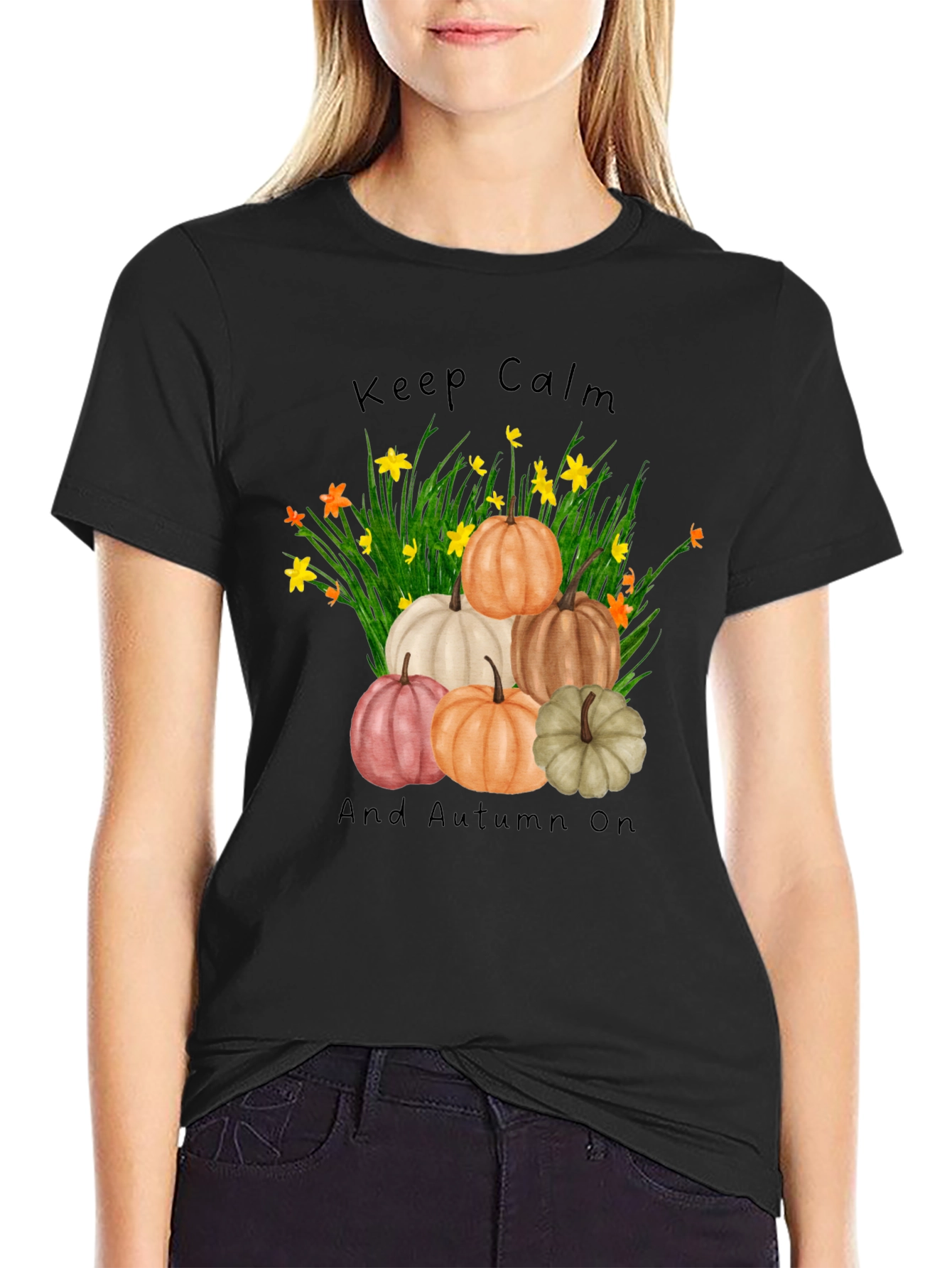 Keep Calm and Autumn On T-Shirt