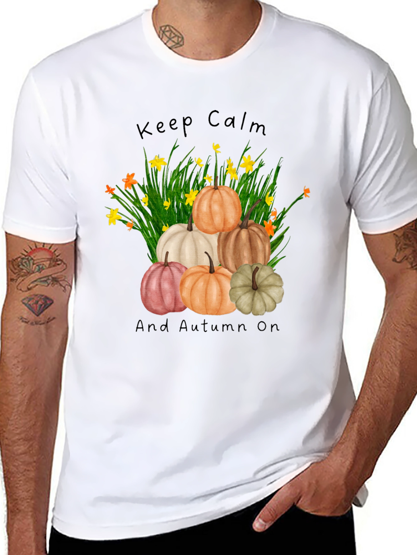 Keep Calm and Autumn On T-Shirt