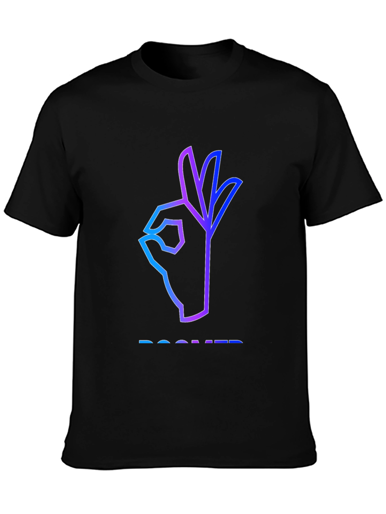 Ok Hand Symbol T-Shirt - Modern Graphic Tee