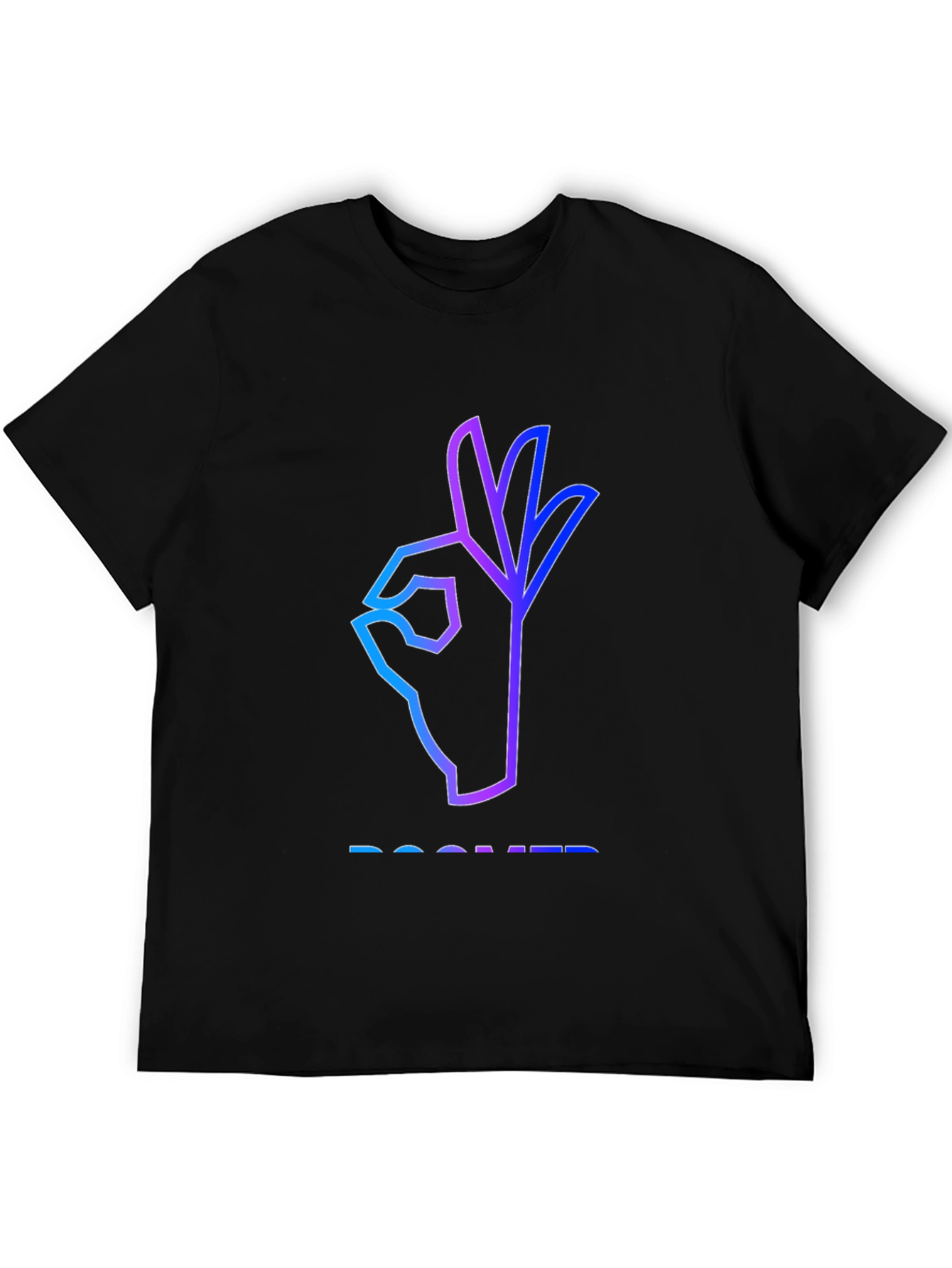 Ok Hand Symbol T-Shirt - Modern Graphic Tee