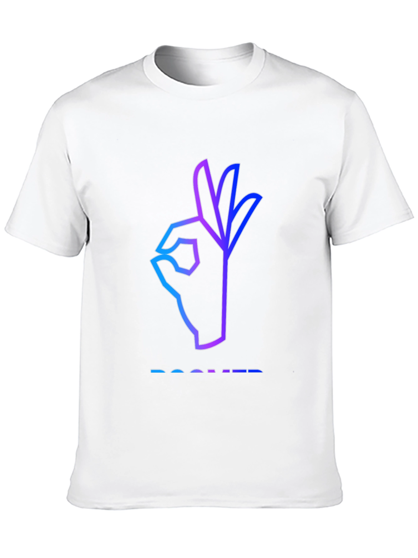 Ok Hand Symbol T-Shirt - Modern Graphic Tee