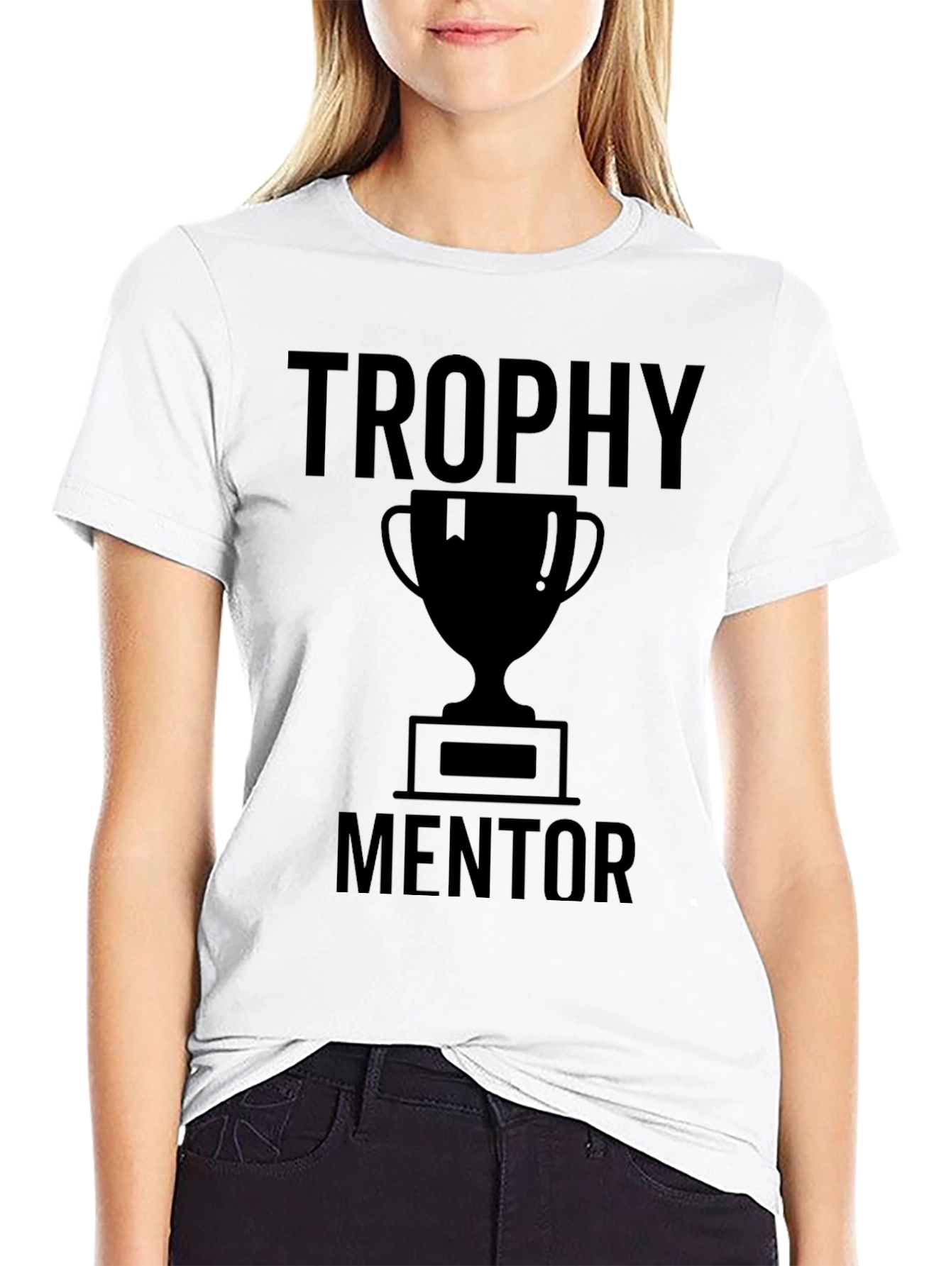 Trophy Mentor T-Shirt - Achievement & Guidance