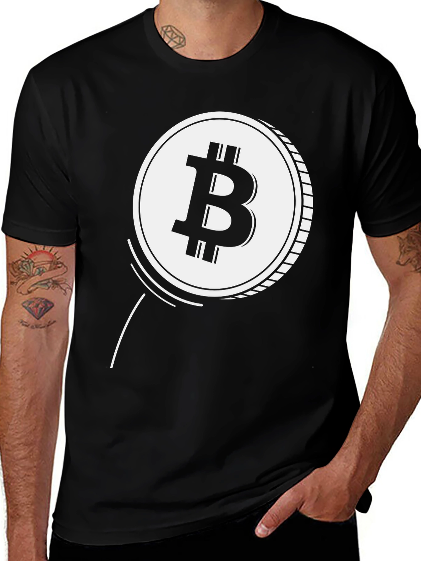 Bitcoin Graphic Tee - Crypto Currency T-Shirt