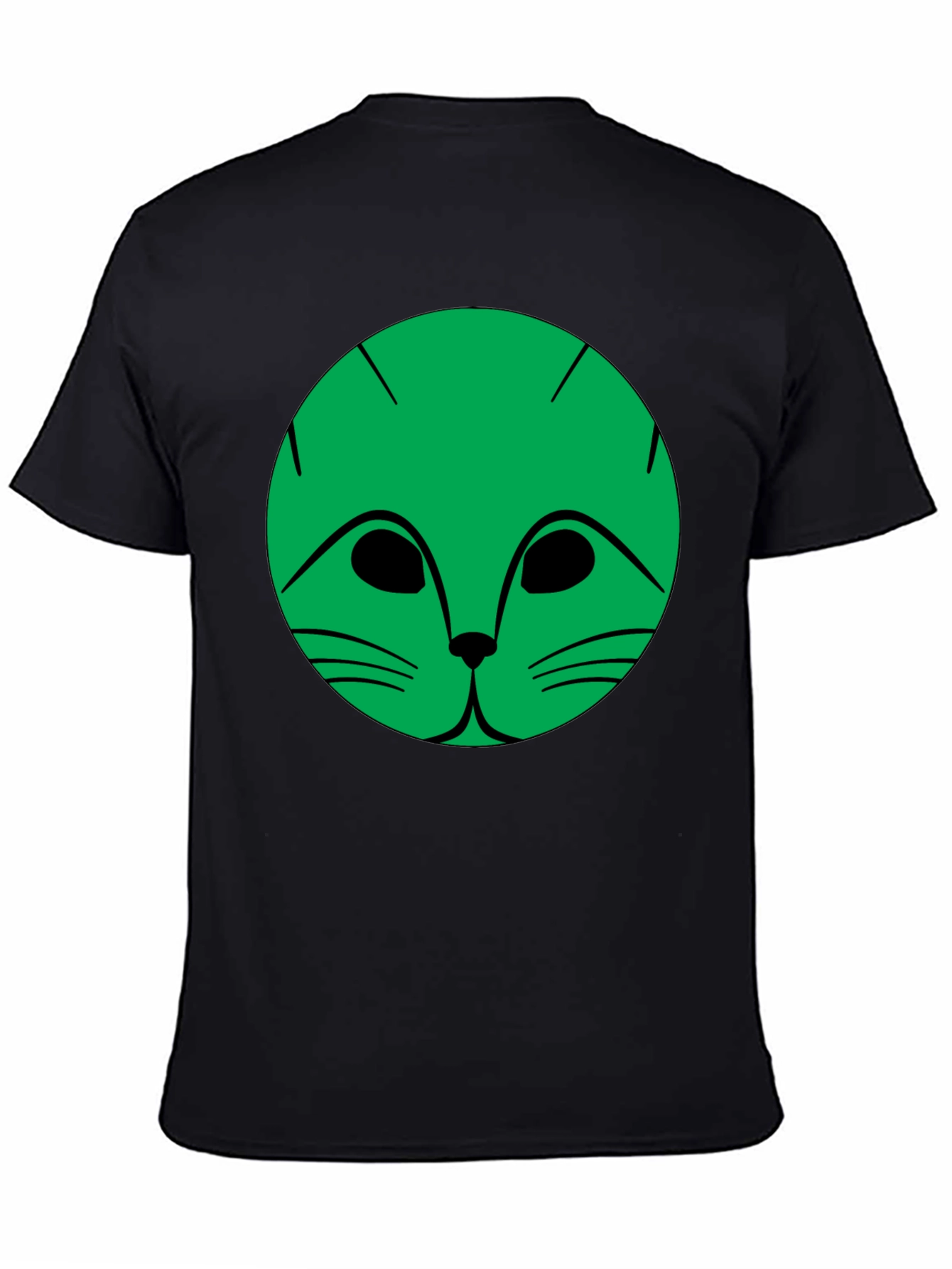 Cool Cat Graphic Black T-Shirt