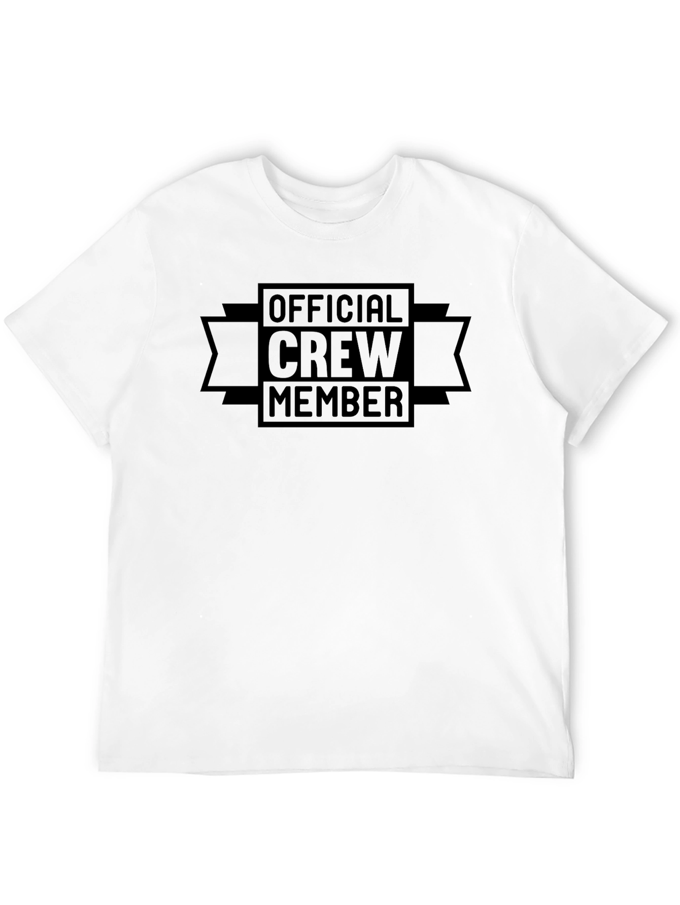Official Crew Member Black T-Shirt