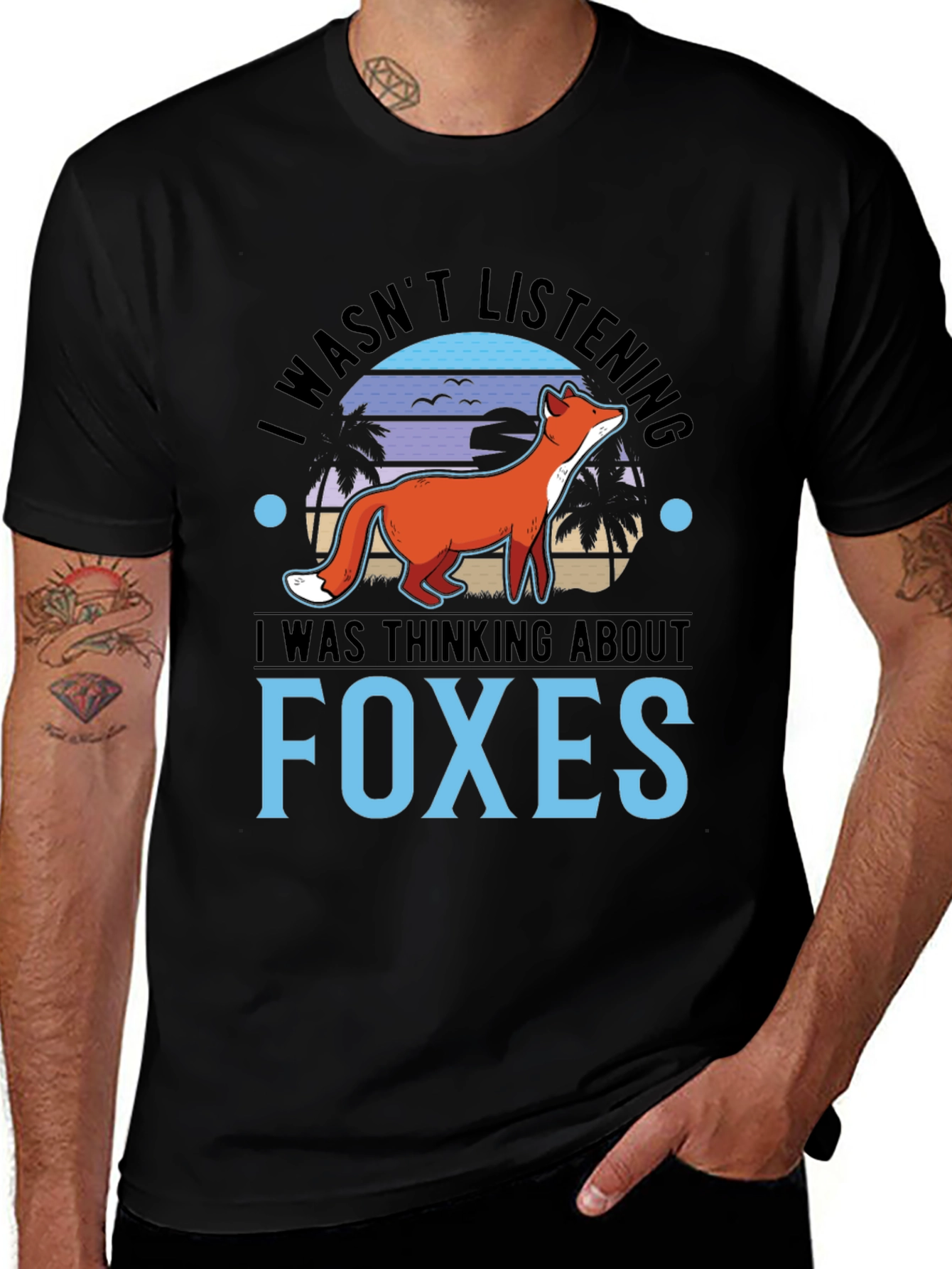 Thinking About Foxes T-Shirt