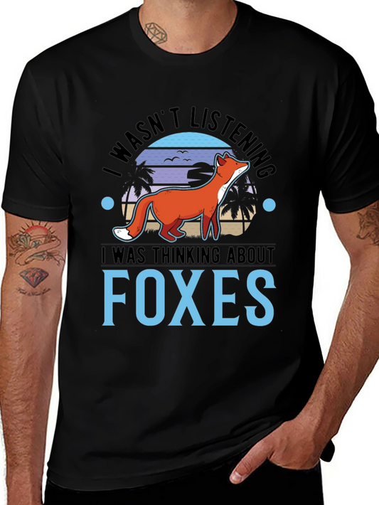 Thinking About Foxes T-Shirt