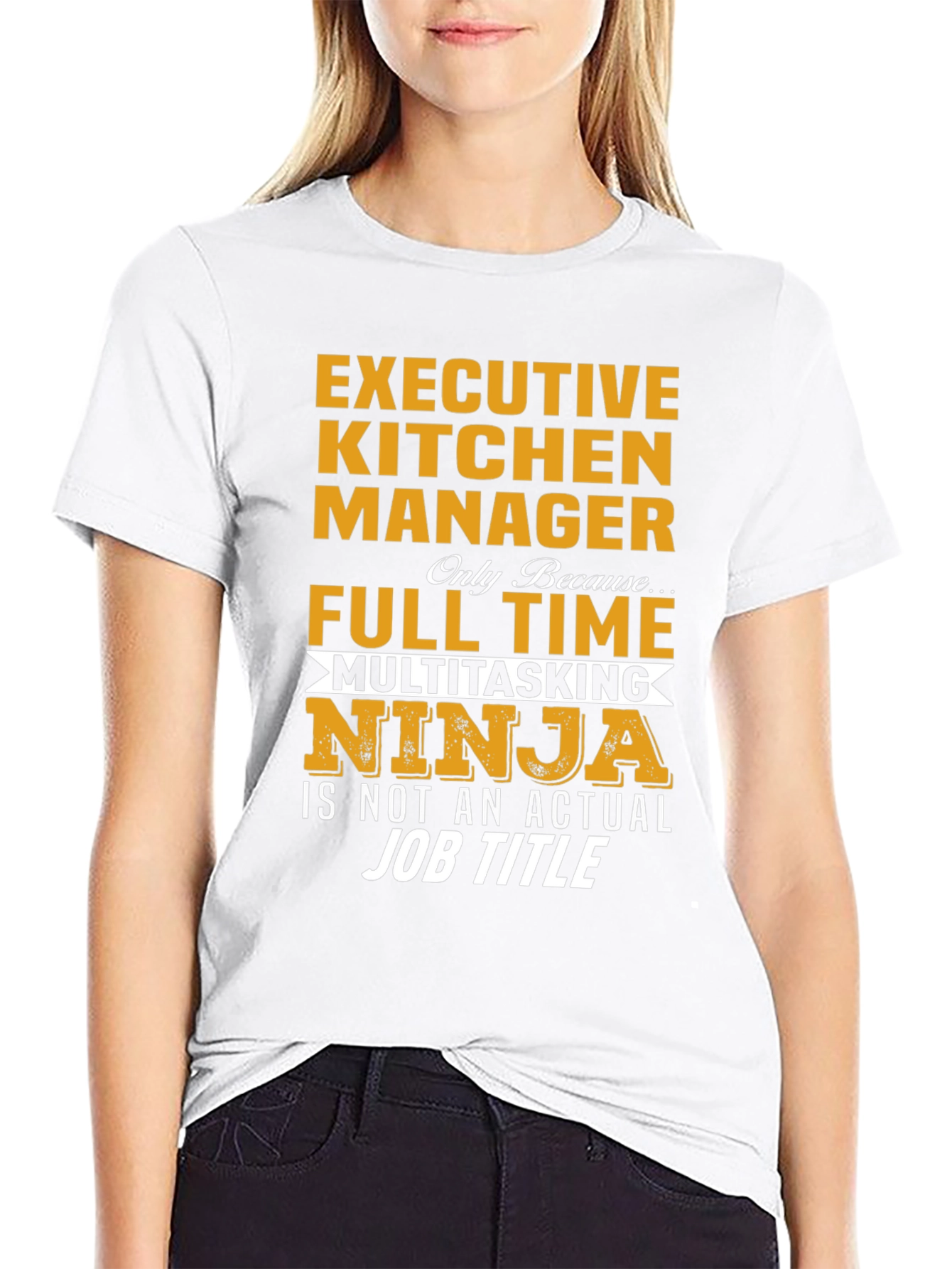 Executive Kitchen Manager Ninja T-Shirt
