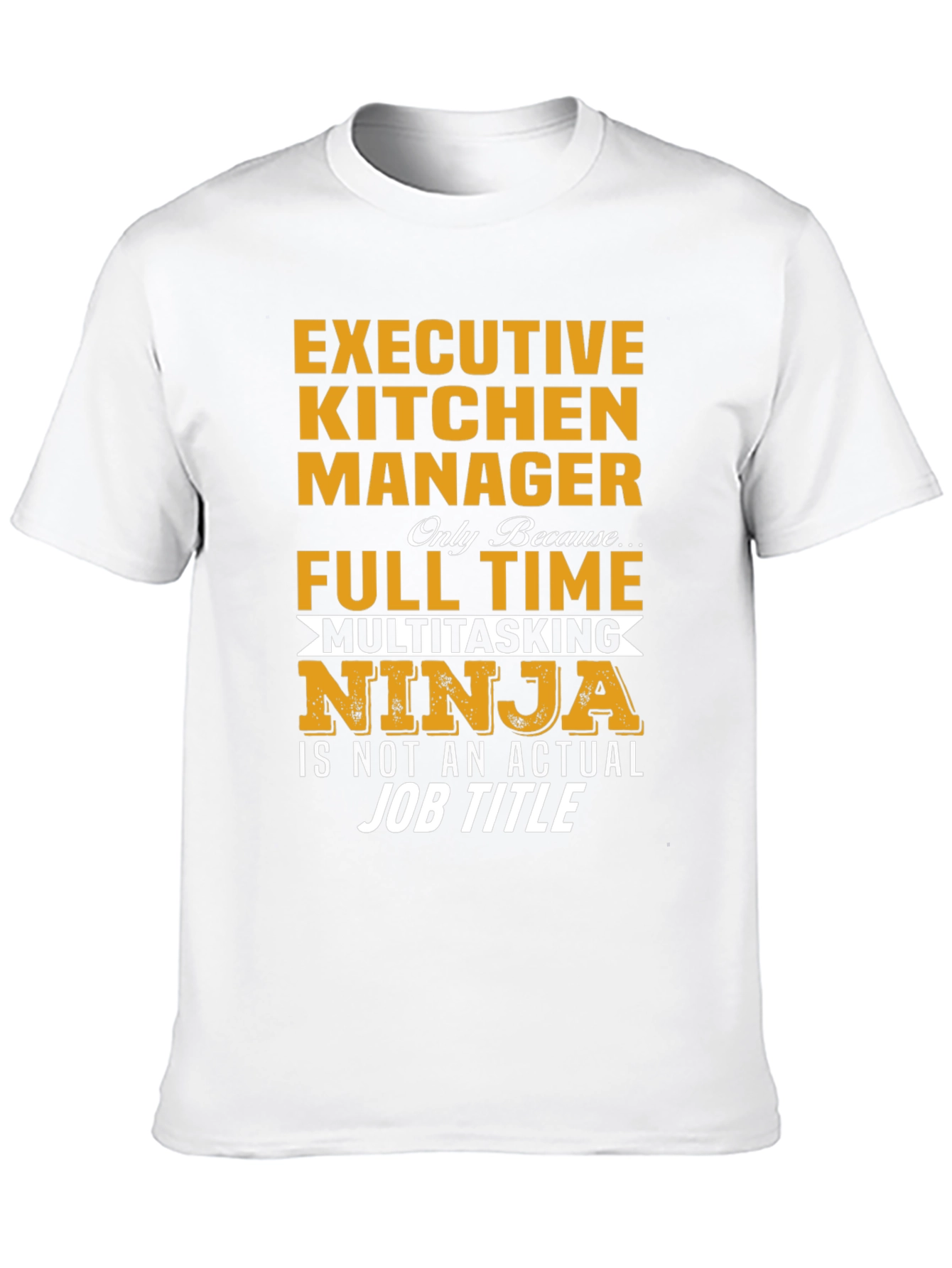 Executive Kitchen Manager Ninja T-Shirt