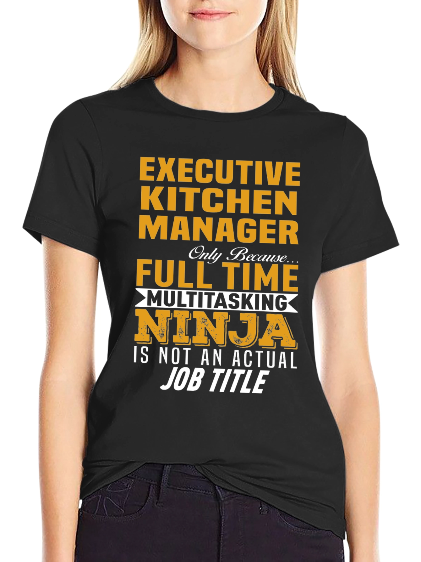 Executive Kitchen Manager Ninja T-Shirt
