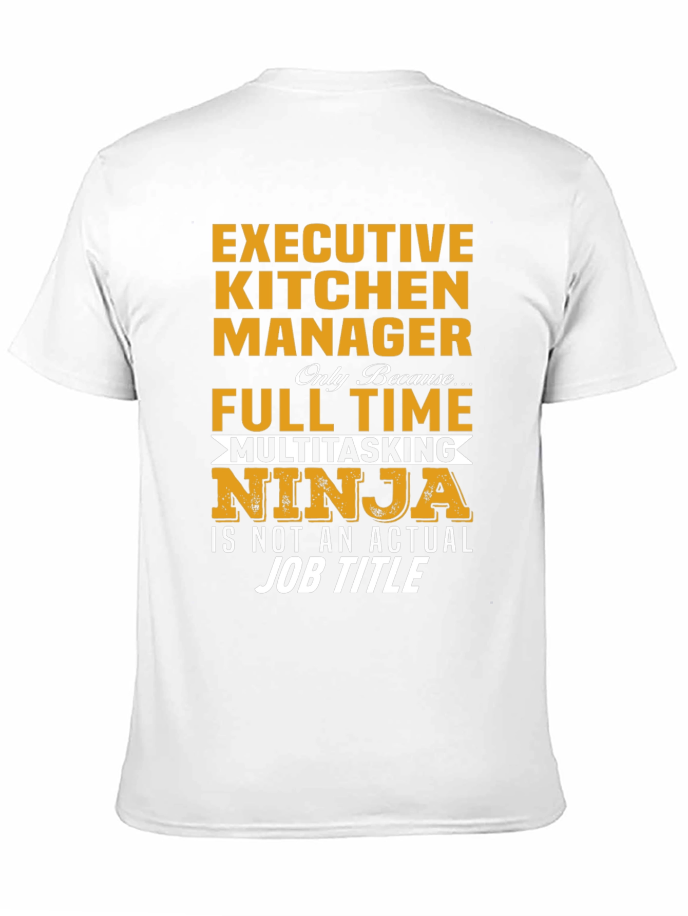Executive Kitchen Manager Ninja T-Shirt