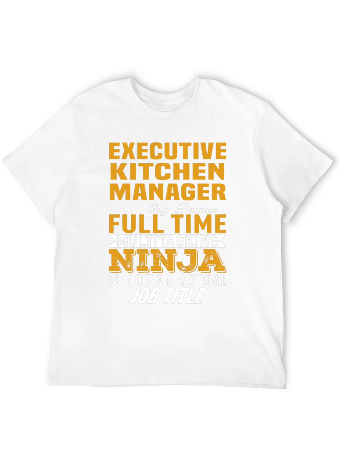 Executive Kitchen Manager Ninja T-Shirt