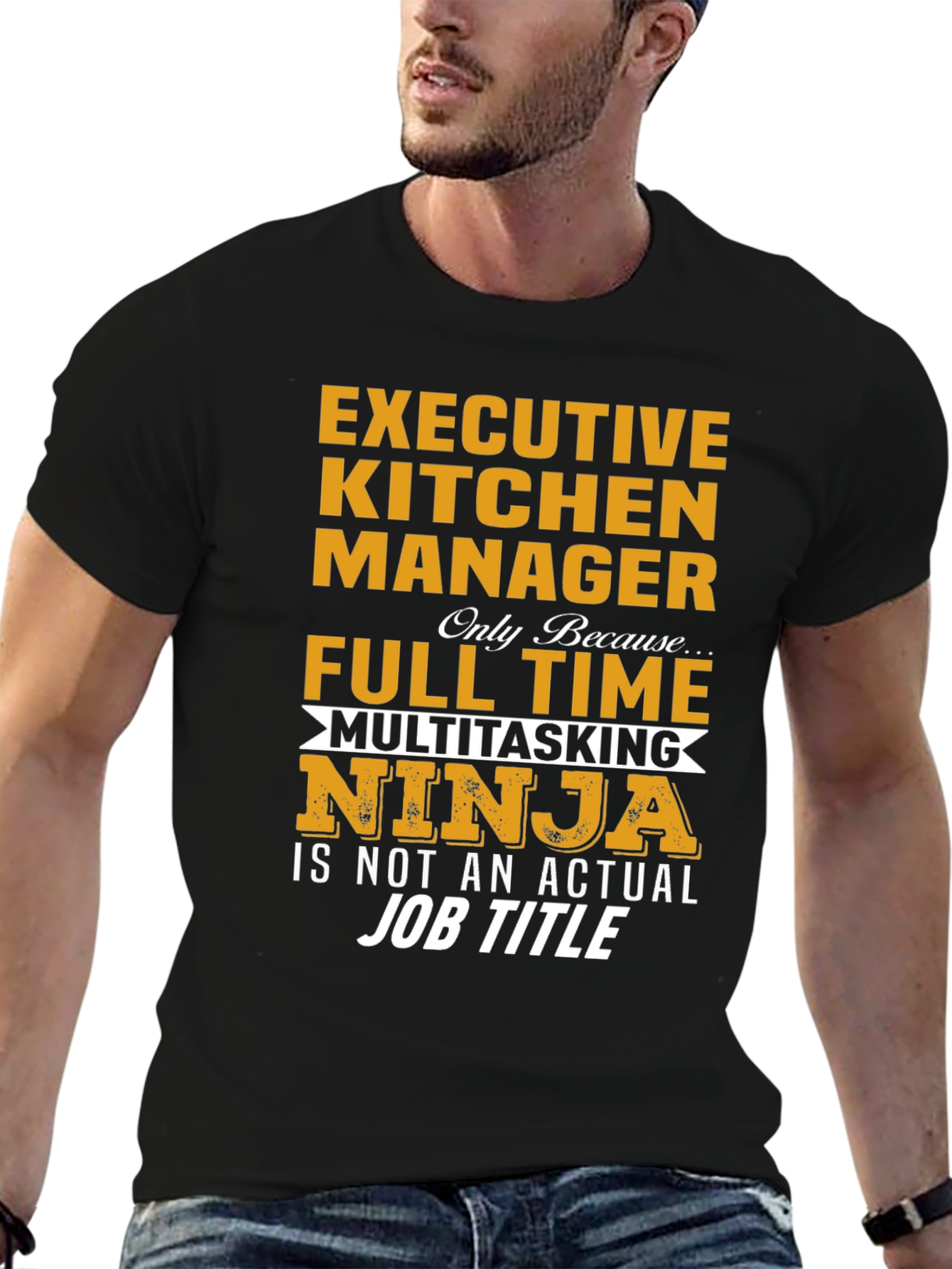 Executive Kitchen Manager Ninja T-Shirt