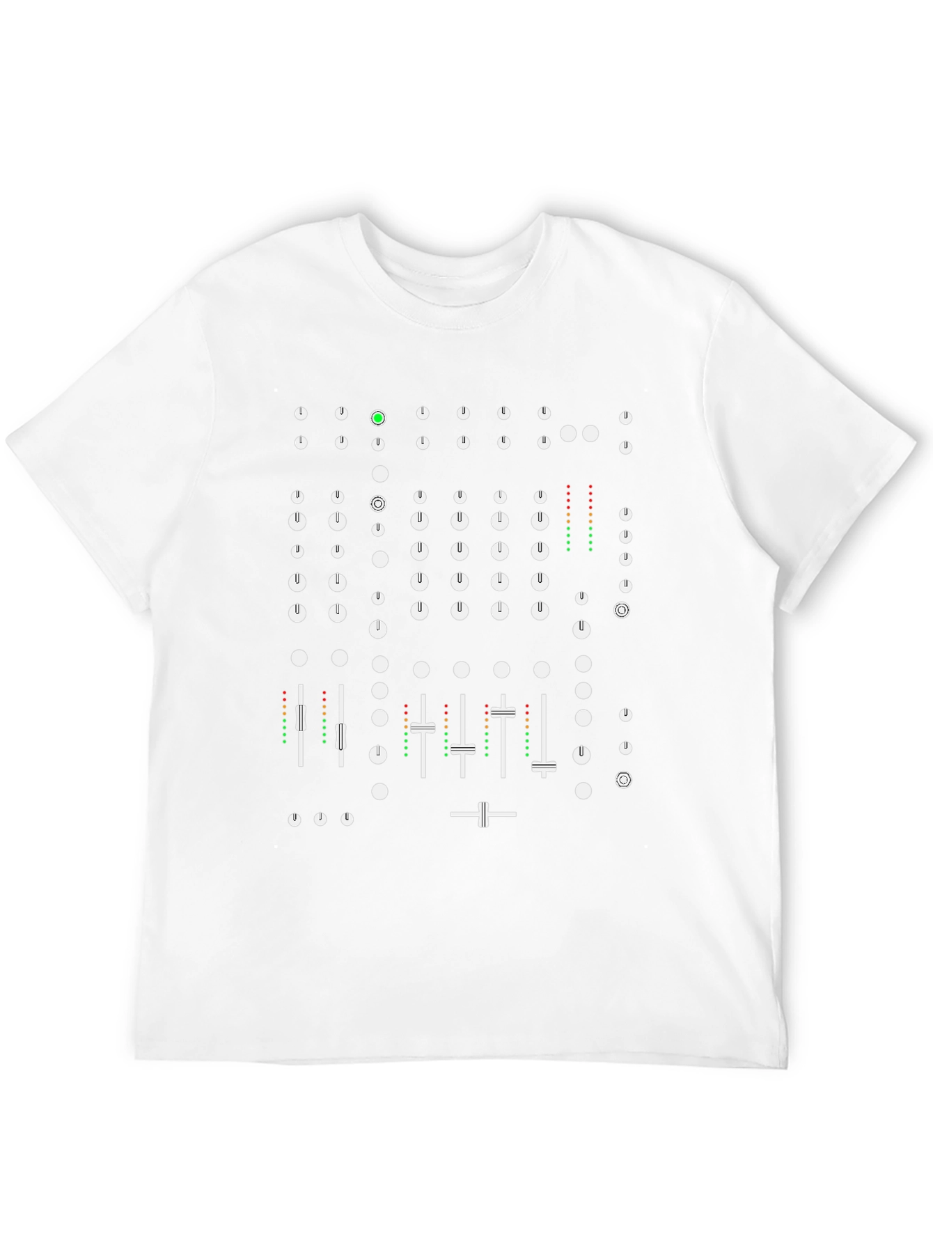 Synth Graphic T-Shirt - Black