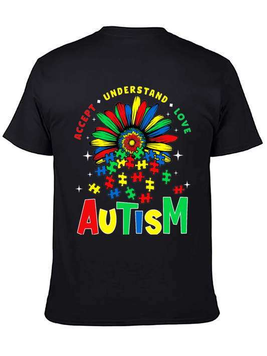 Autism Awareness T-Shirt: Accept Understand Love