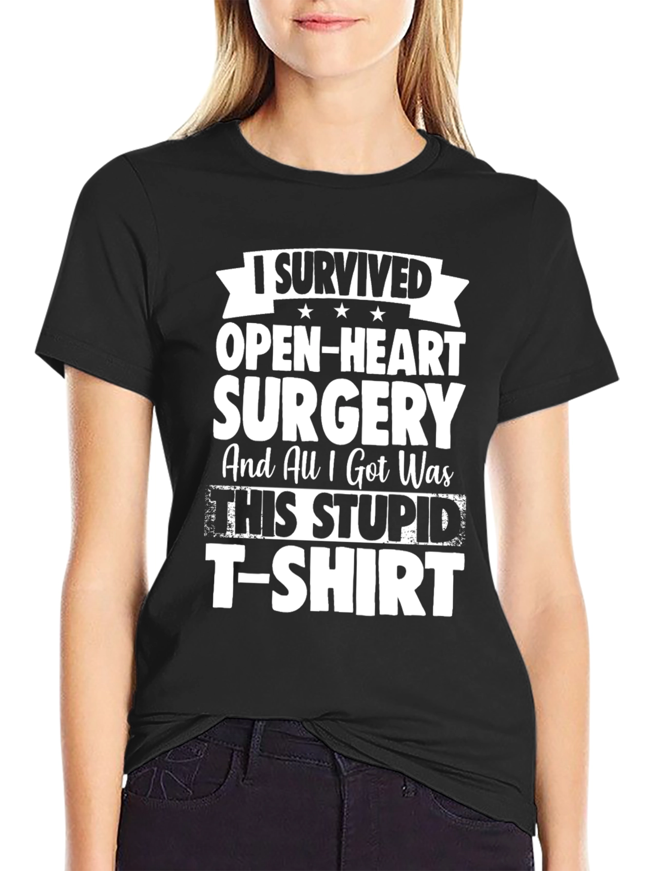 I Survived Open Heart Surgery T-Shirt