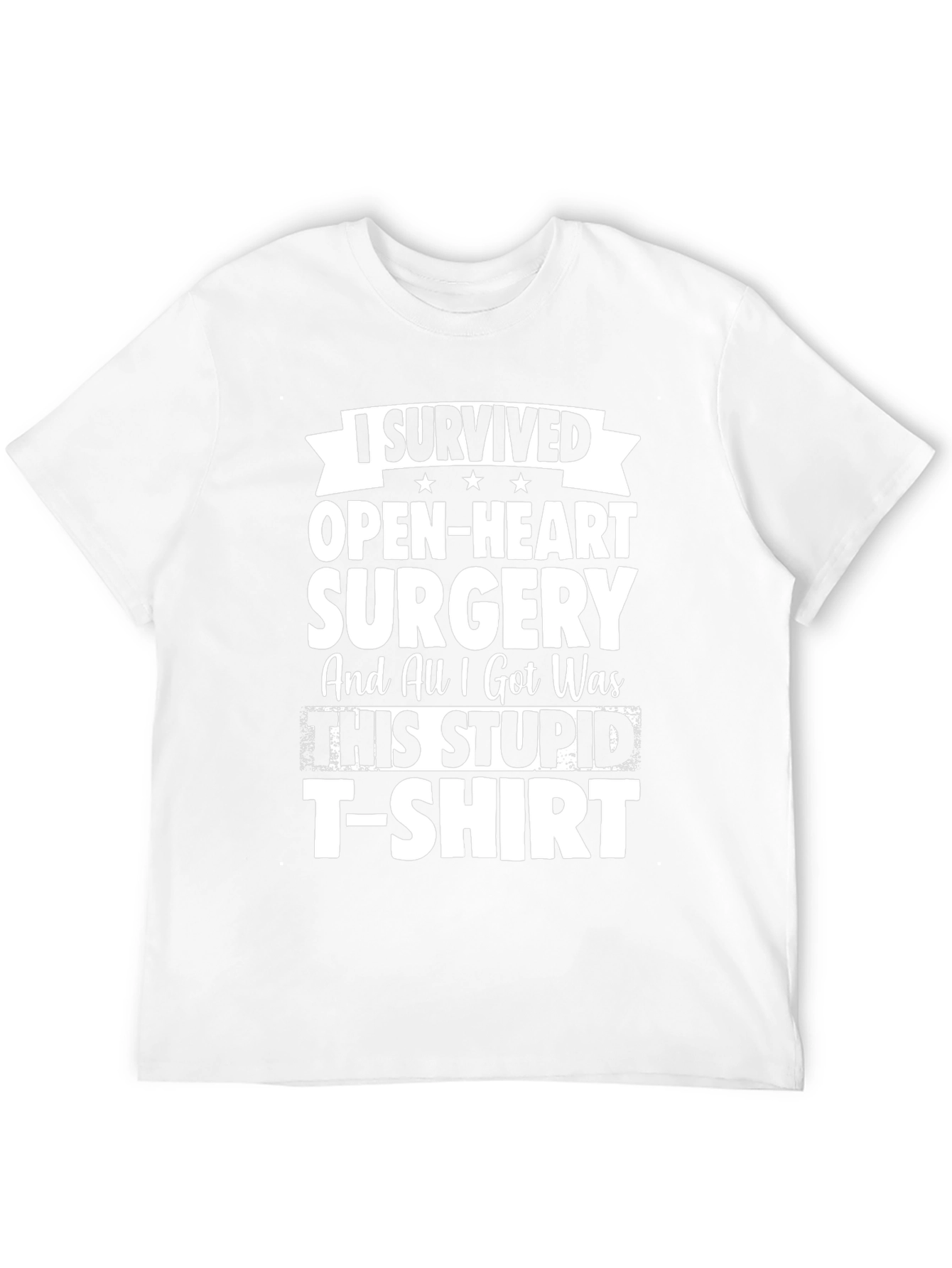 I Survived Open Heart Surgery T-Shirt