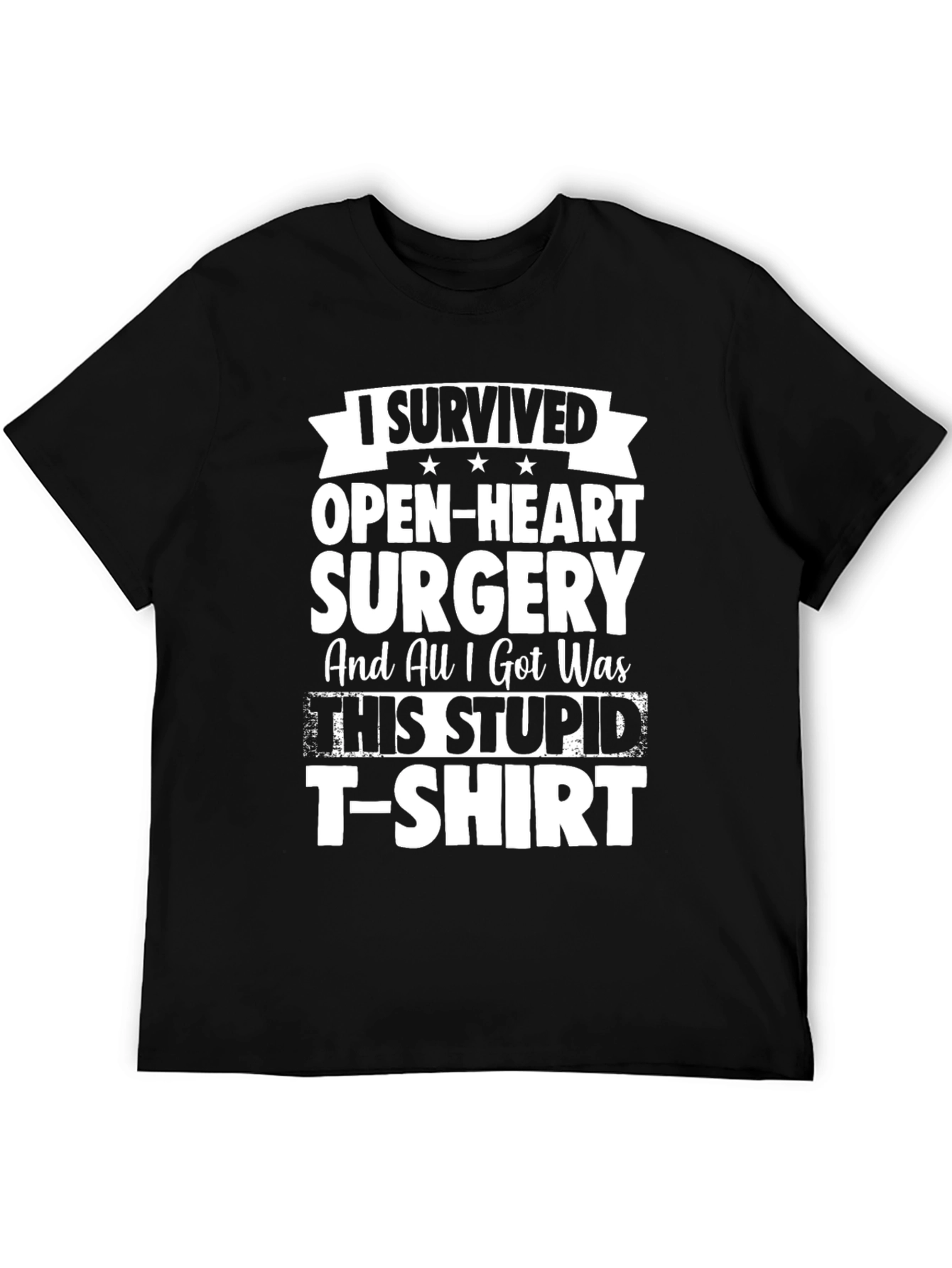 I Survived Open Heart Surgery T-Shirt