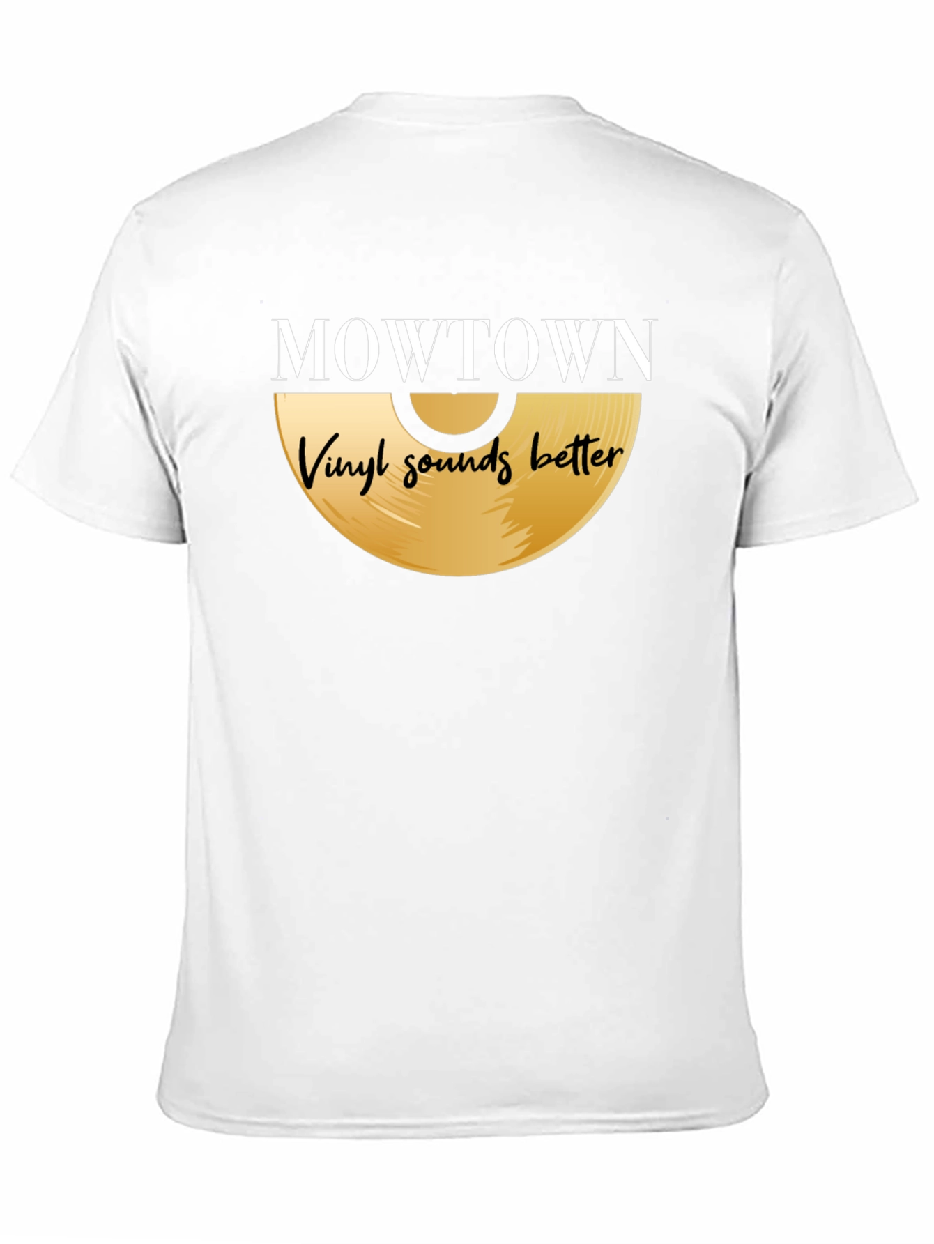 MOWTOWN Vinyl Sounds Better Black T-Shirt