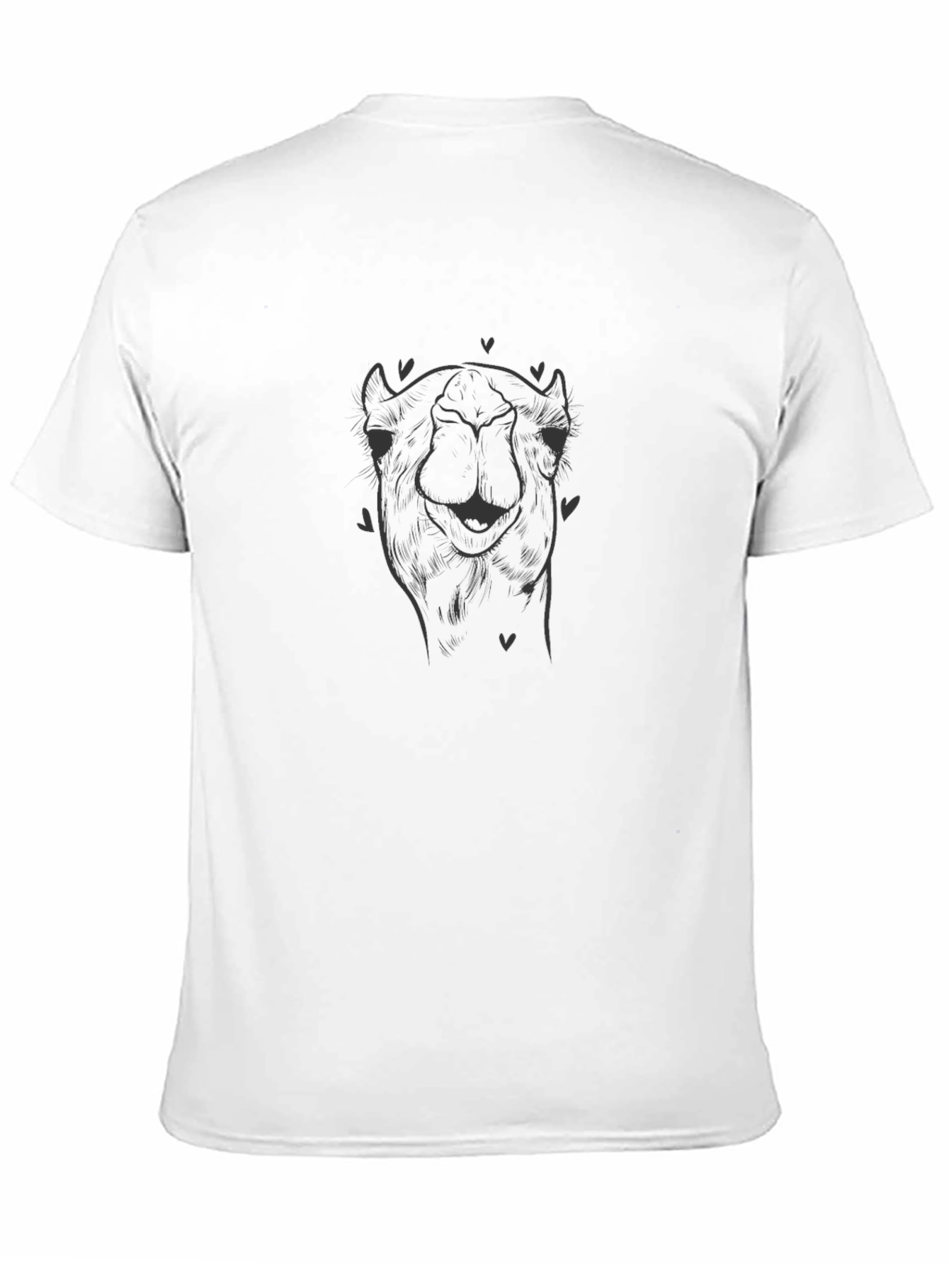 Camel Graphic T-Shirt - Soft Cotton Tee