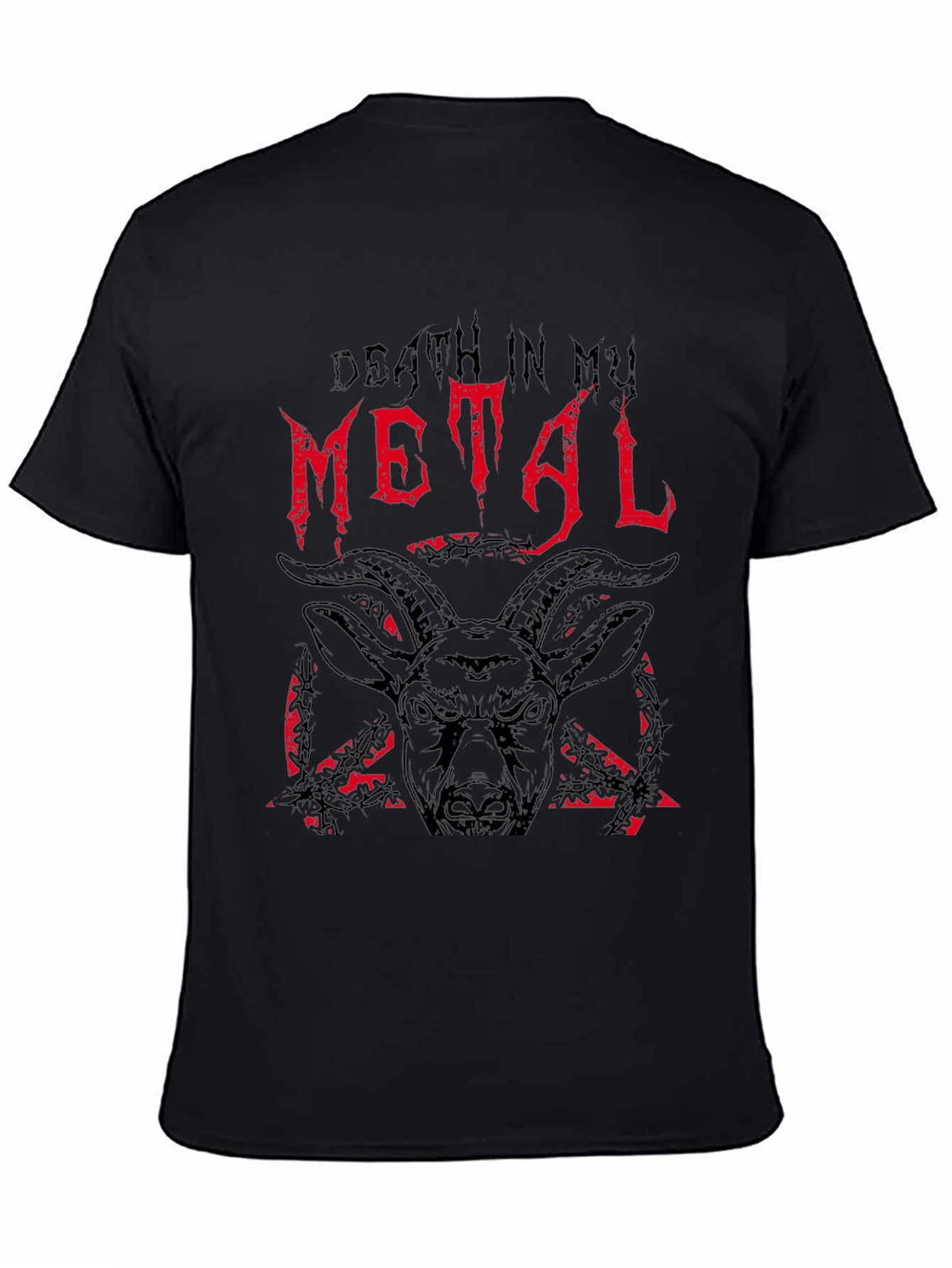 Death In My Metal Graphic T-Shirt