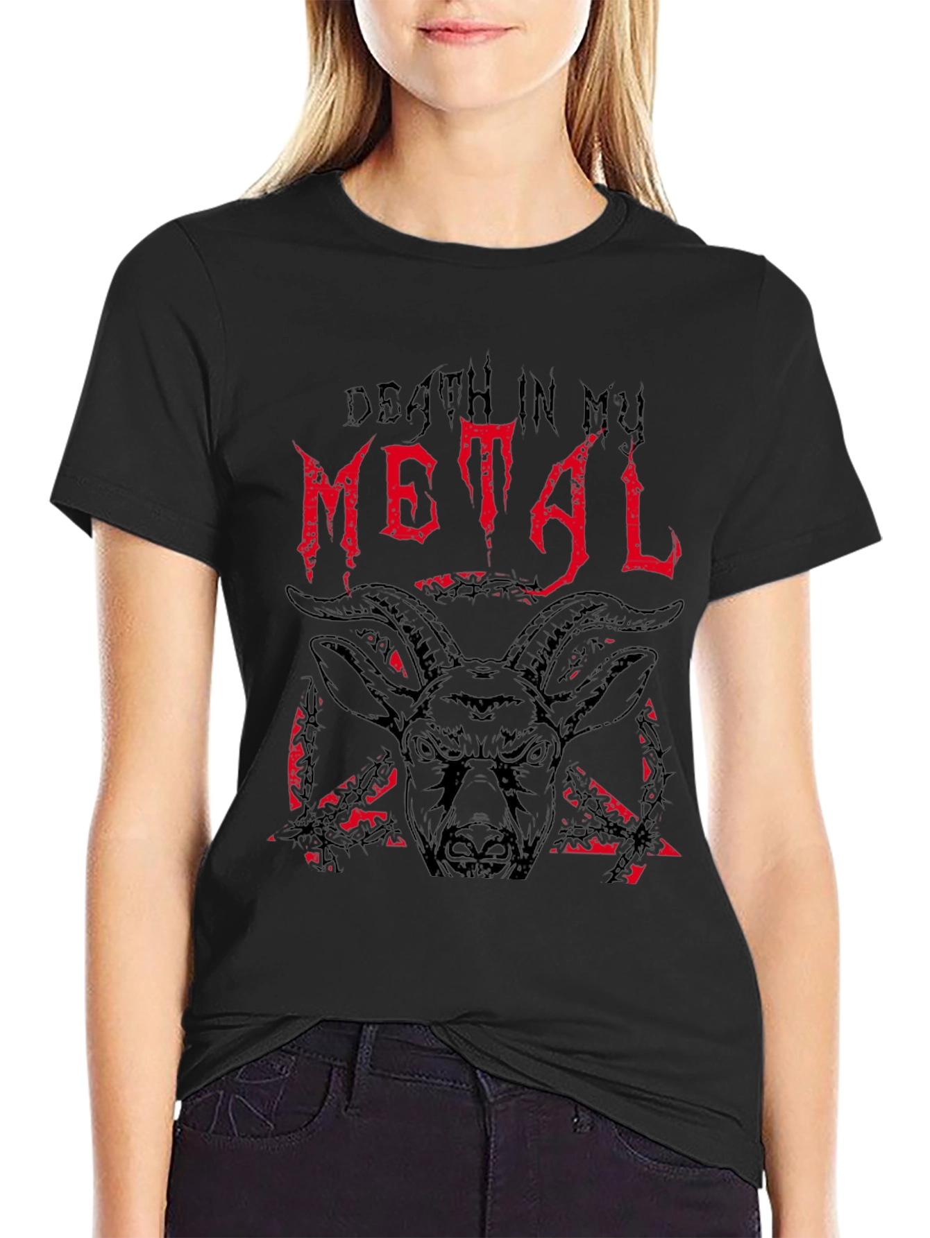 Death In My Metal Graphic T-Shirt
