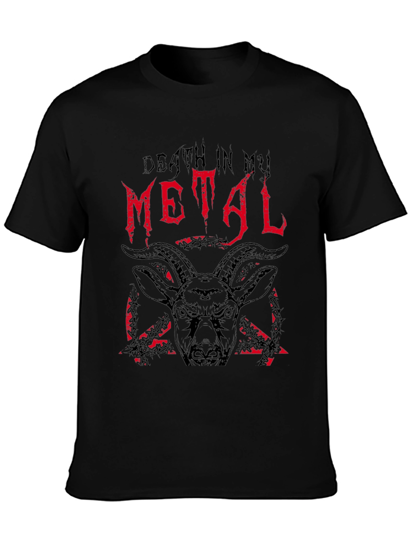 Death In My Metal Graphic T-Shirt