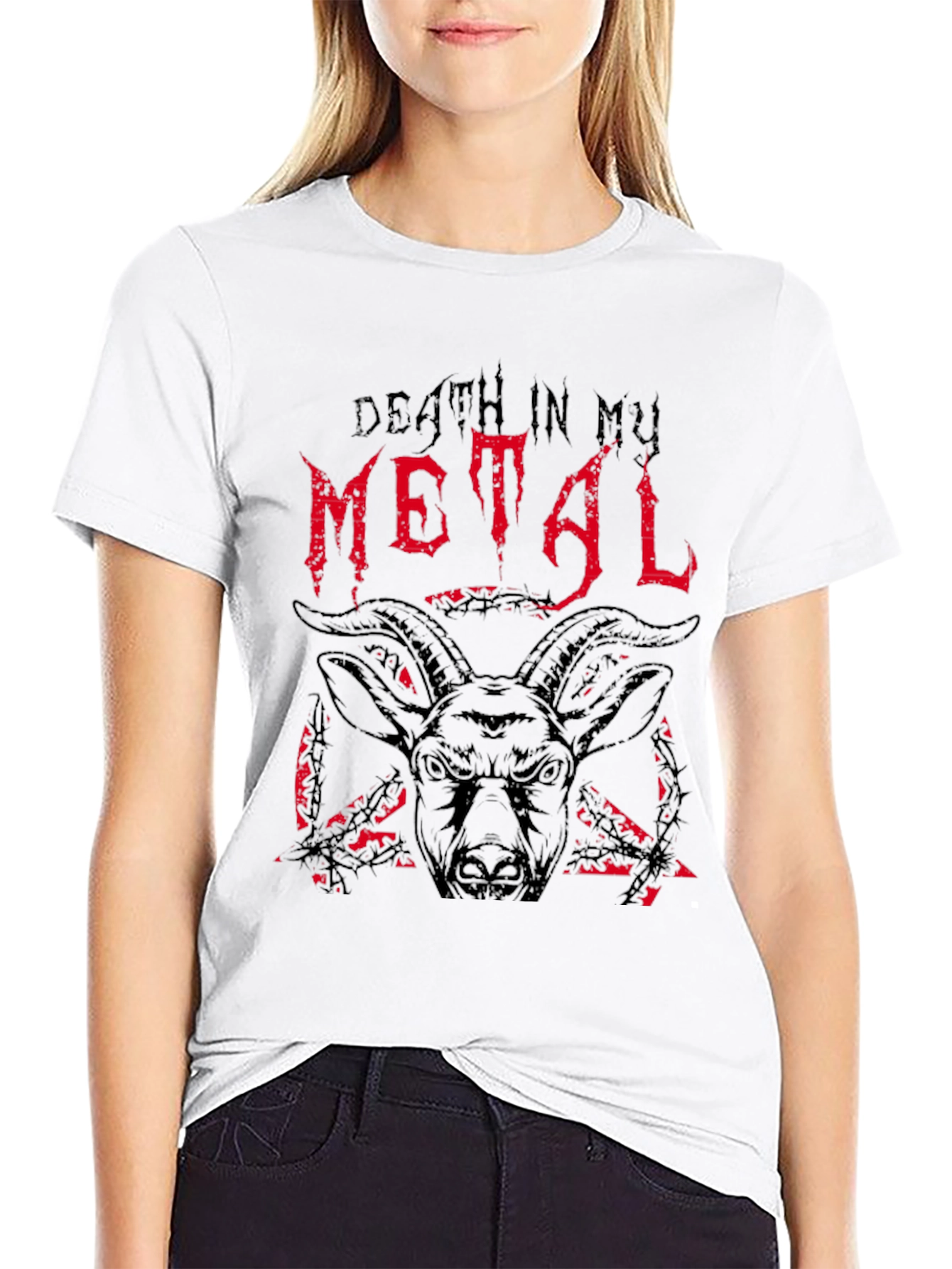Death In My Metal Graphic T-Shirt