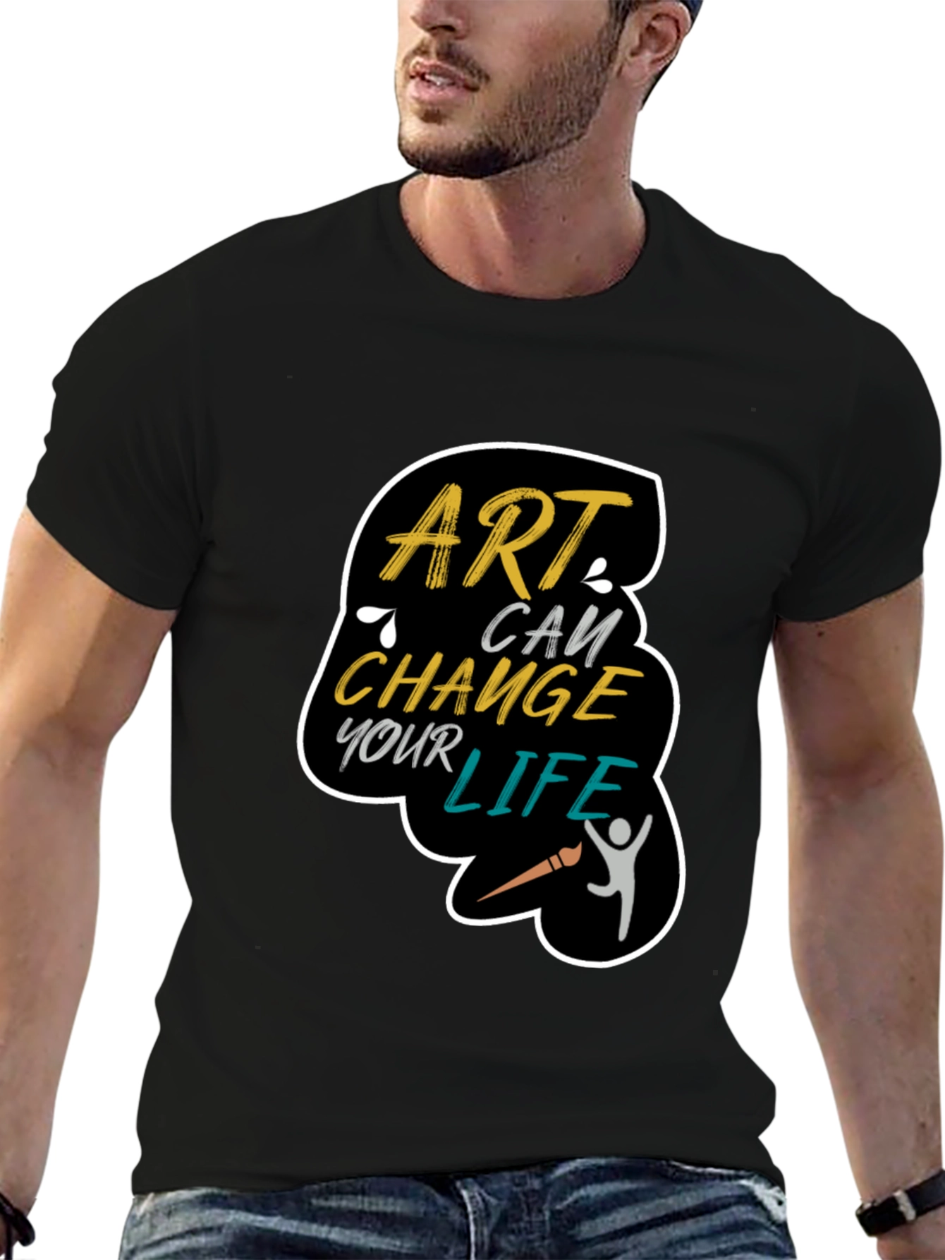 Art Can Change Your Life Graphic Tee