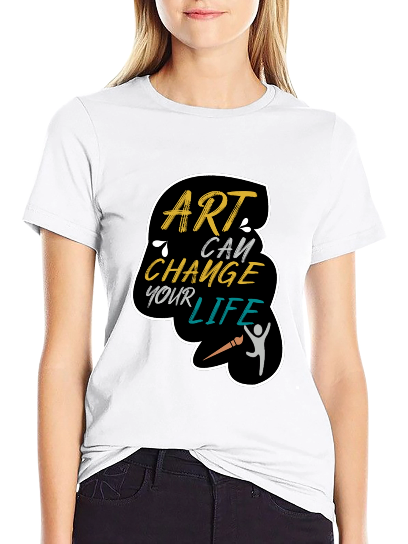 Art Can Change Your Life Graphic Tee