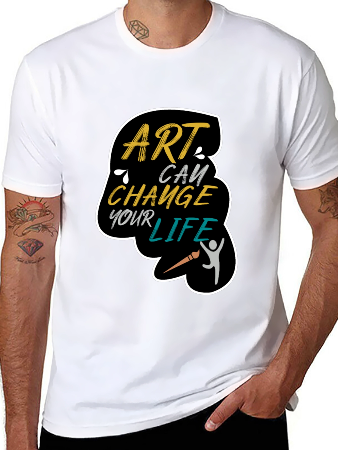 Art Can Change Your Life Graphic Tee