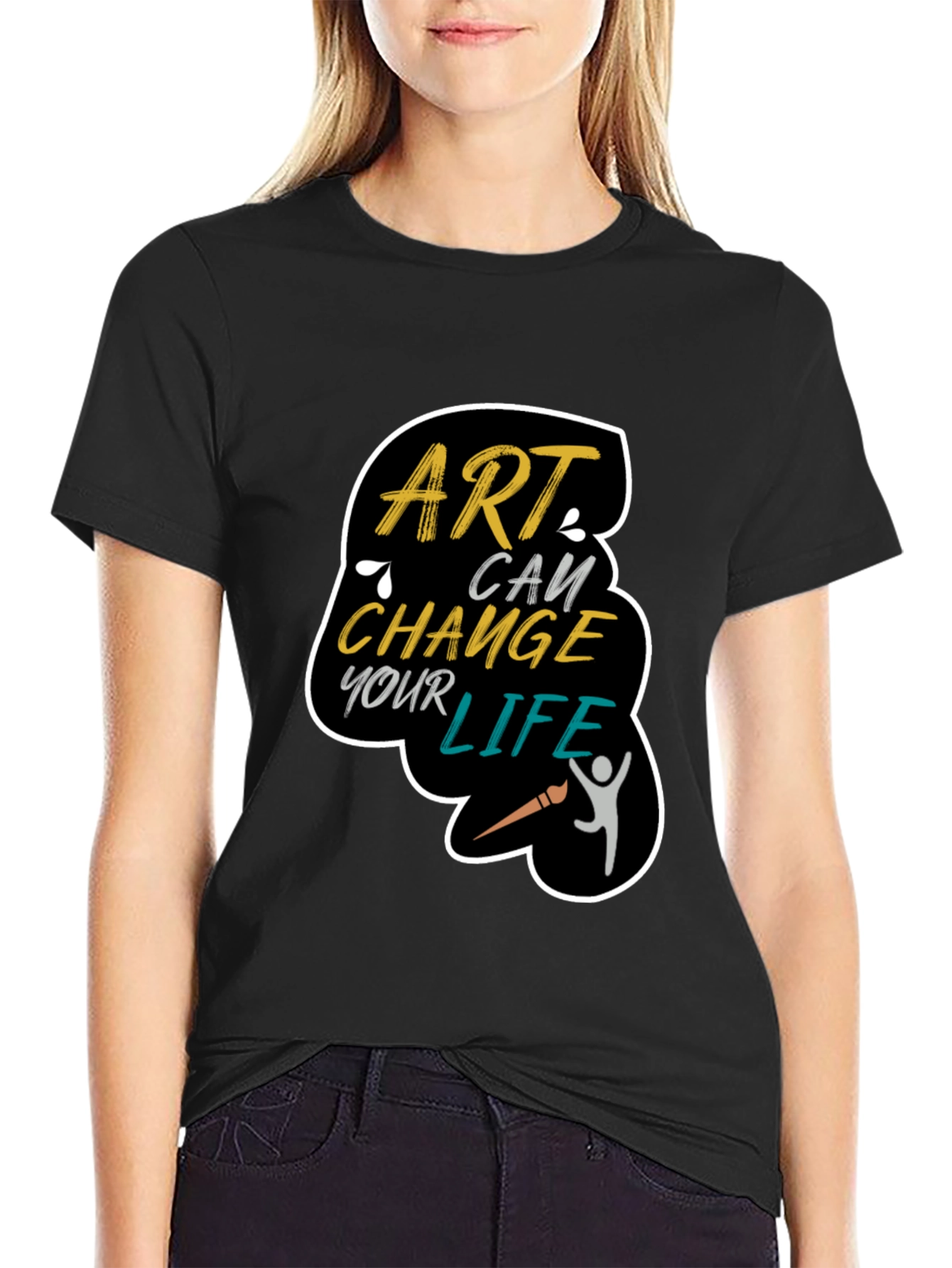 Art Can Change Your Life Graphic Tee