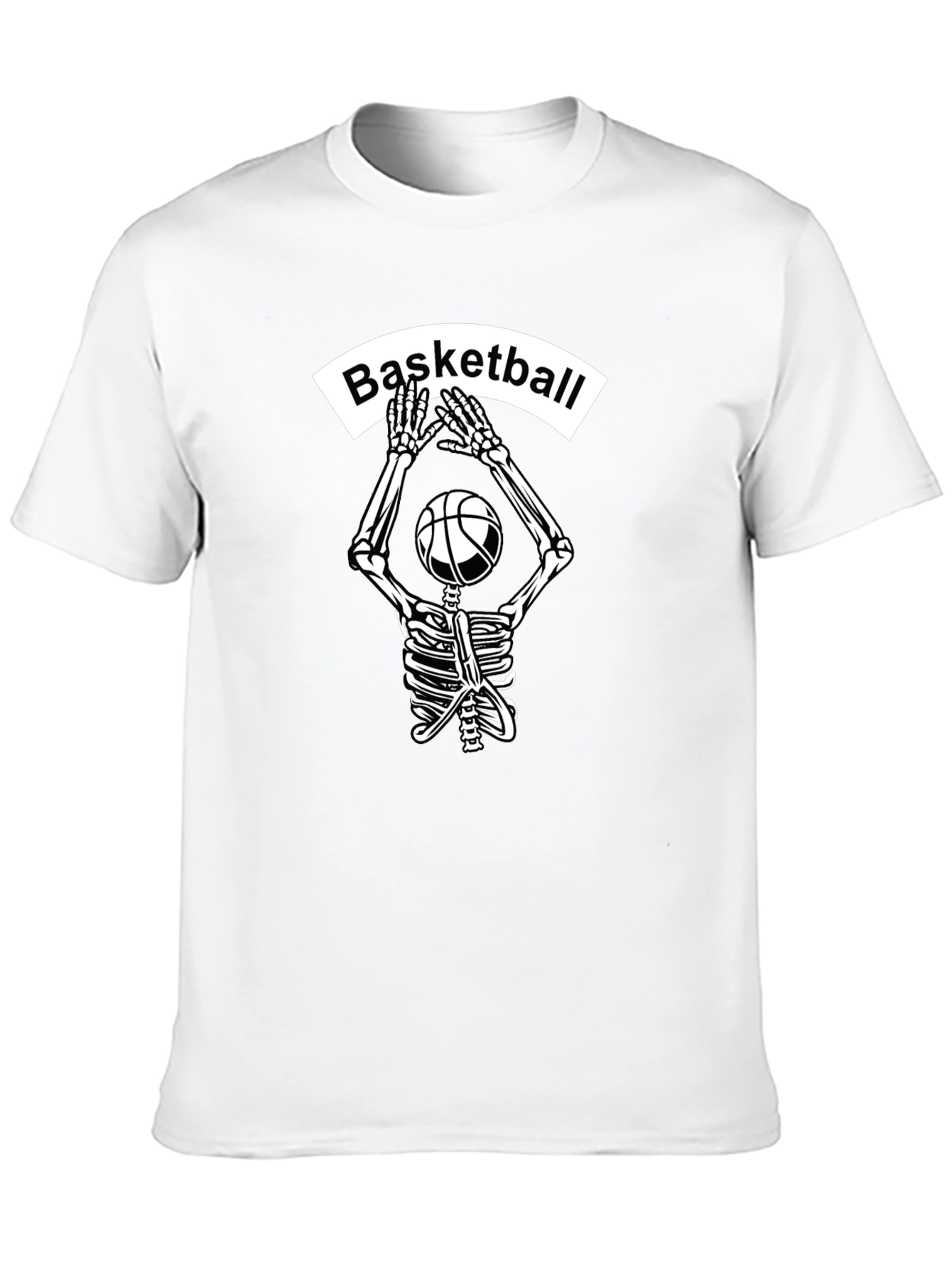 Skeleton Basketball T-Shirt