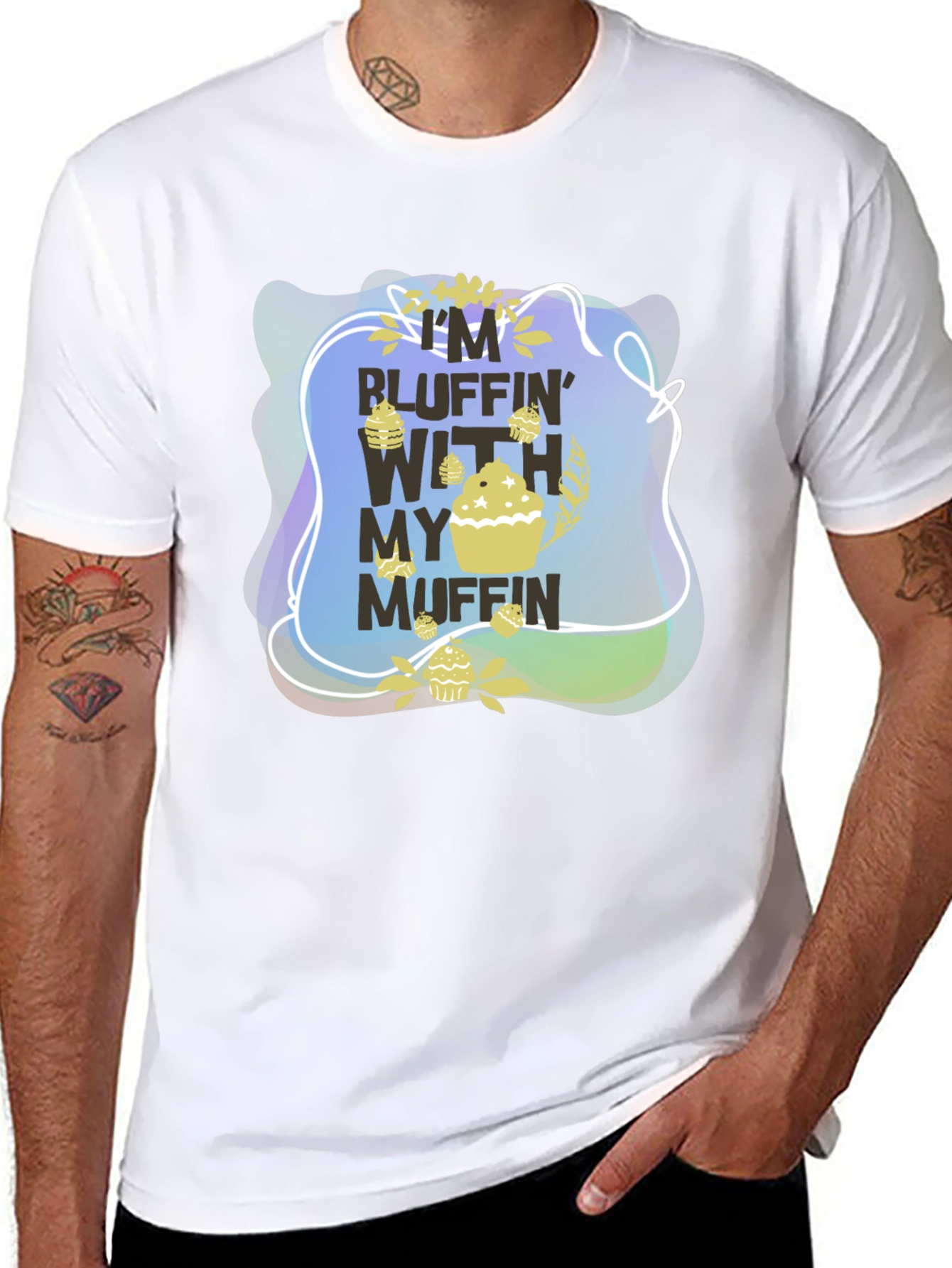 Bluffin With My Muffin Graphic T-Shirt