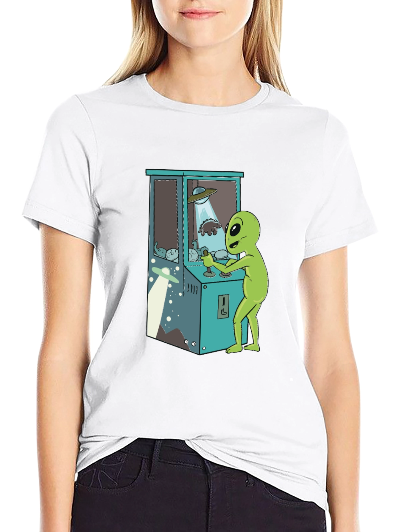 Alien Claw Machine T-Shirt