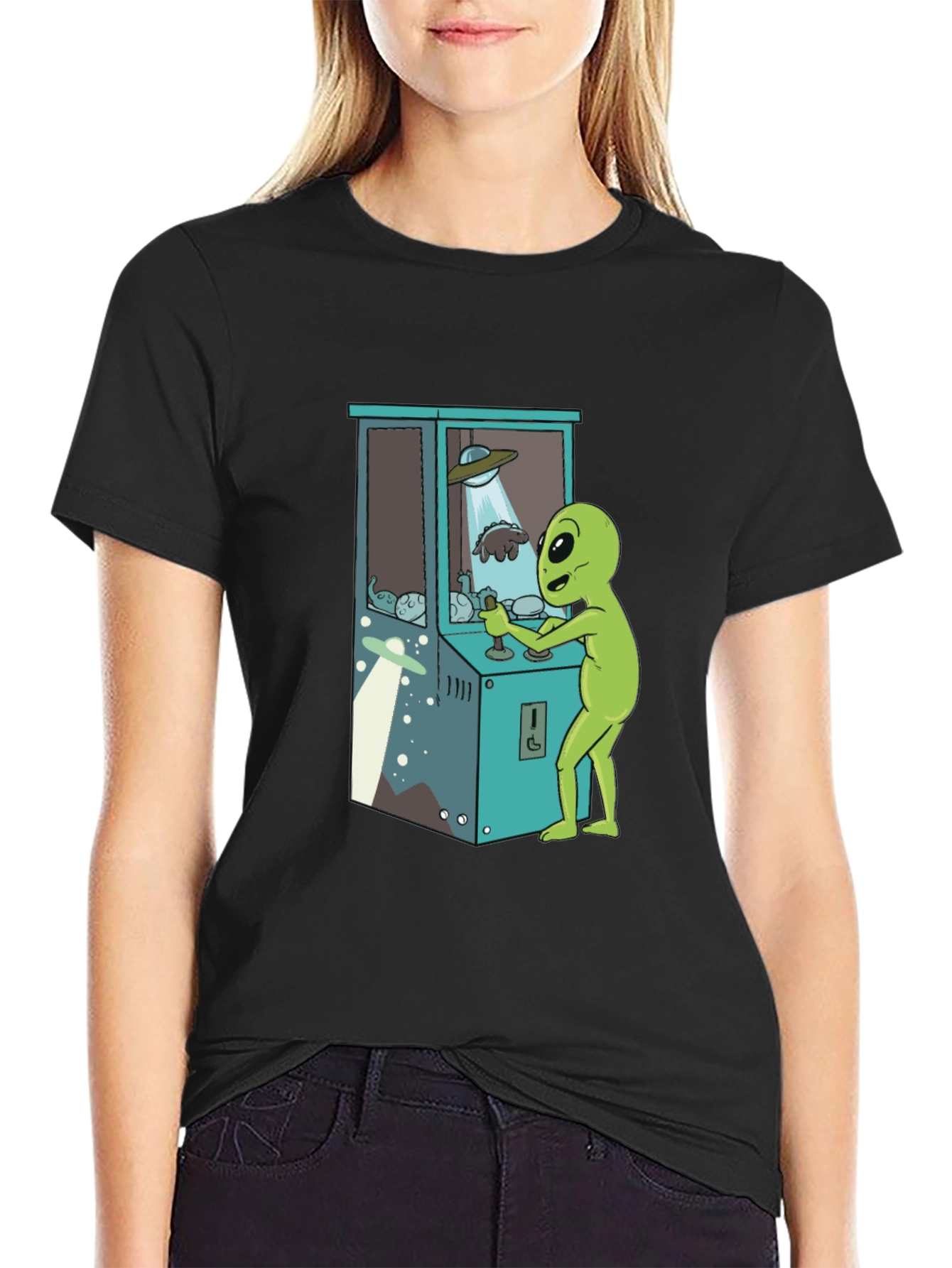 Alien Claw Machine T-Shirt