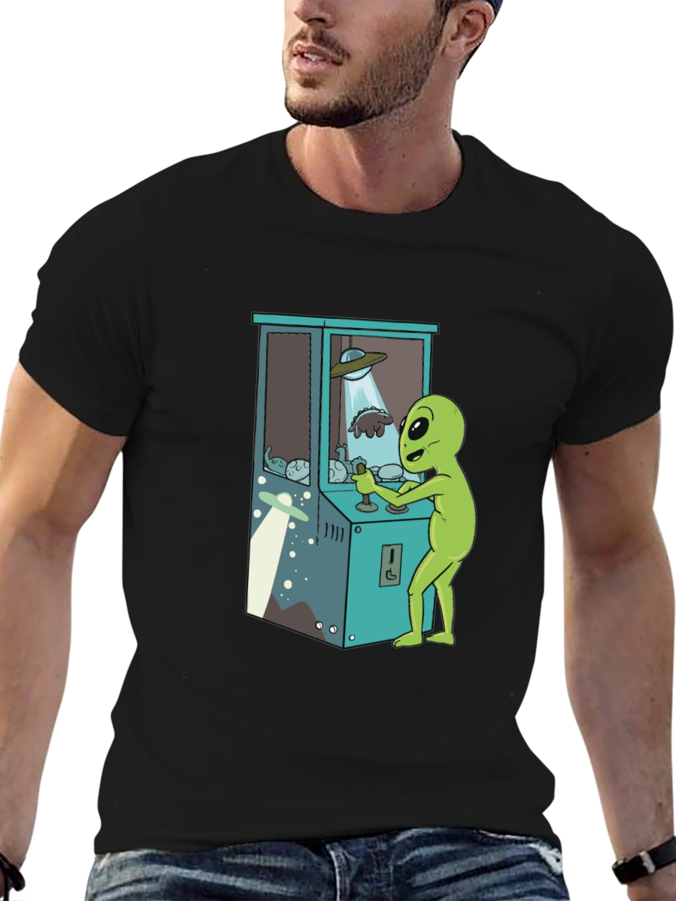 Alien Claw Machine T-Shirt