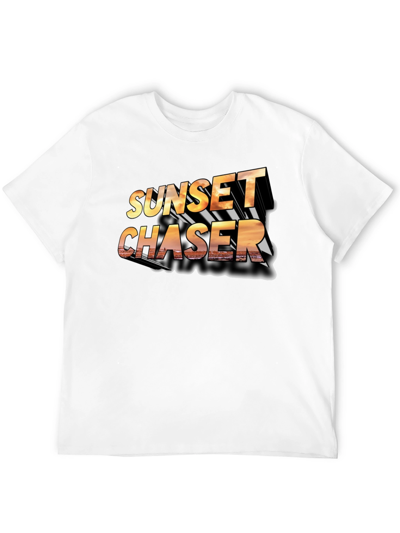 Sunset Chaser Black T-Shirt