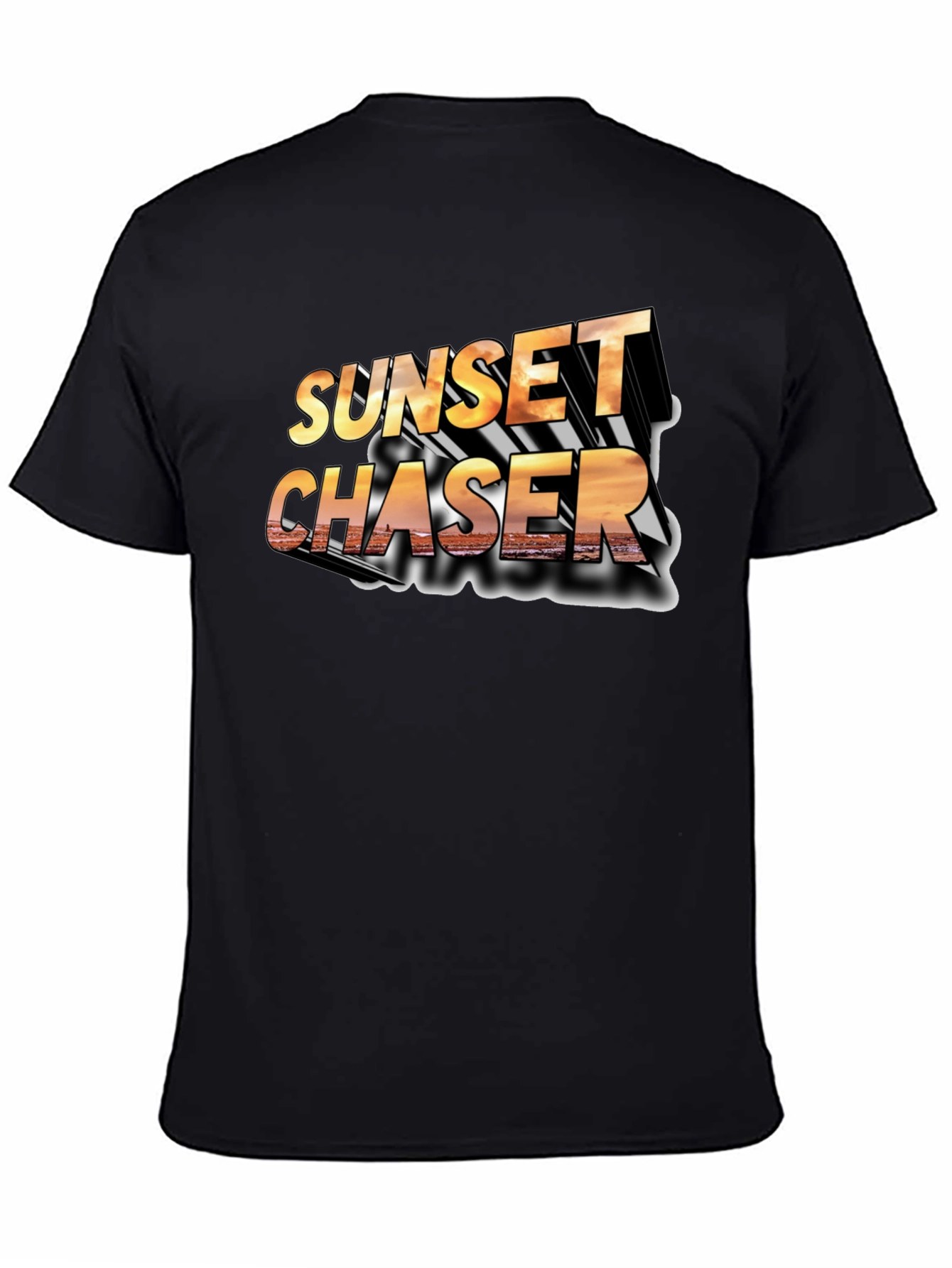 Sunset Chaser Black T-Shirt
